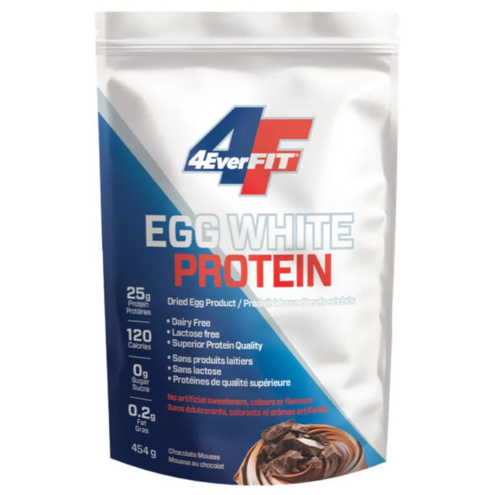 4Ever Fit Egg White Protein Powder, Dairy Free, Lactose Free, No Artificial Flavour, Colour or Sweetener, 454g CLEARANCE 50% Off Final Sale - Image 3