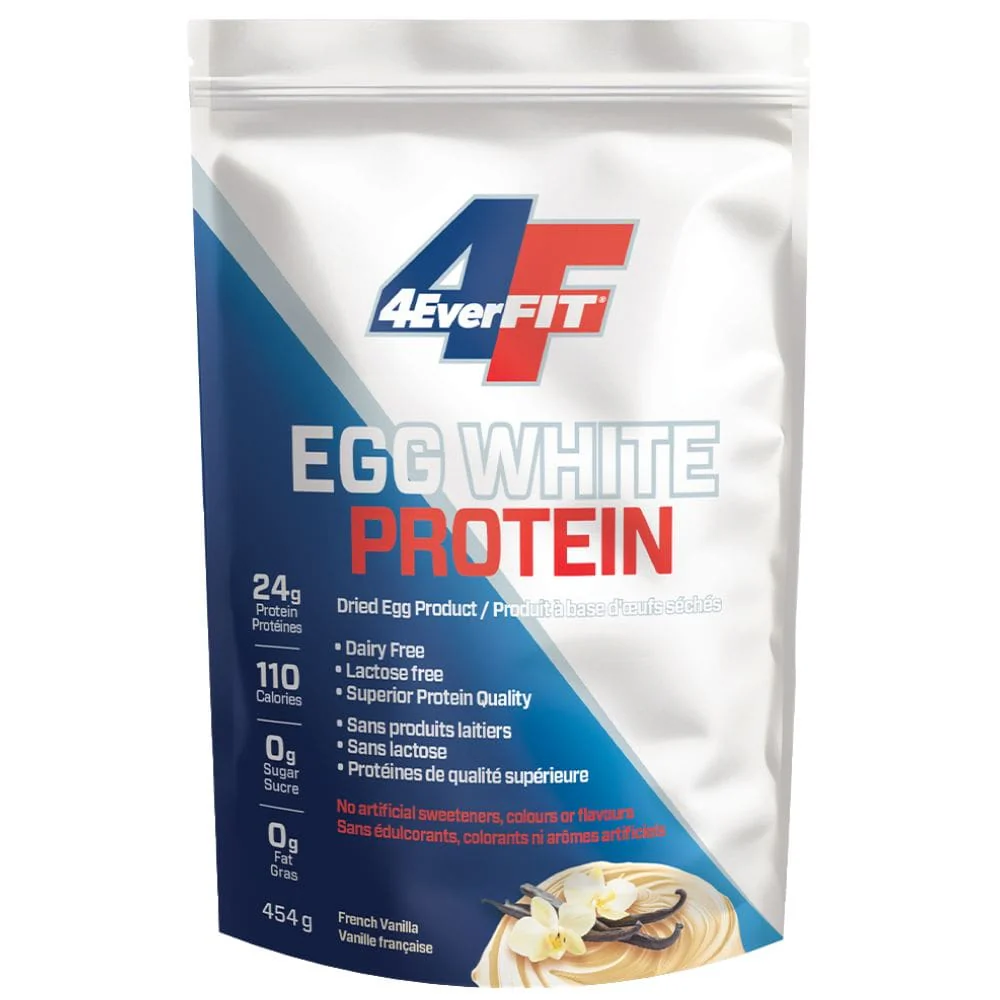 4Ever Fit Egg White Protein Powder, Dairy Free, Lactose Free, No Artificial Flavour, Colour or Sweetener, 454g CLEARANCE 50% Off Final Sale - Image 5