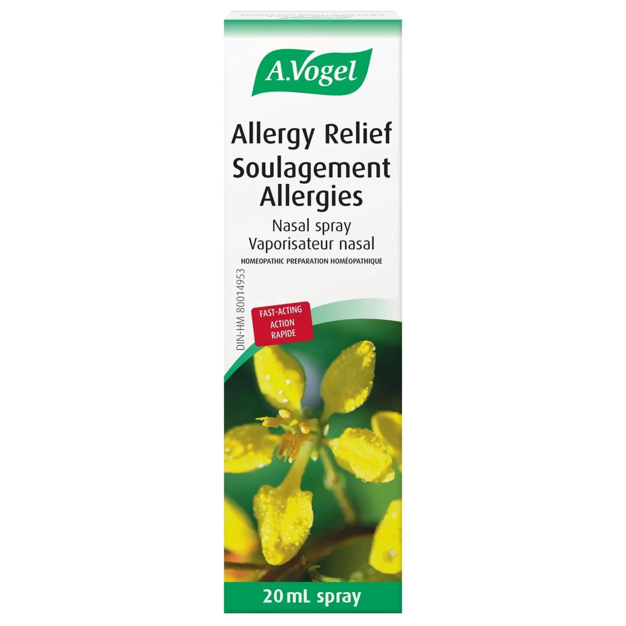 A. Vogel Allergy Relief Nasal Spray, 20ml