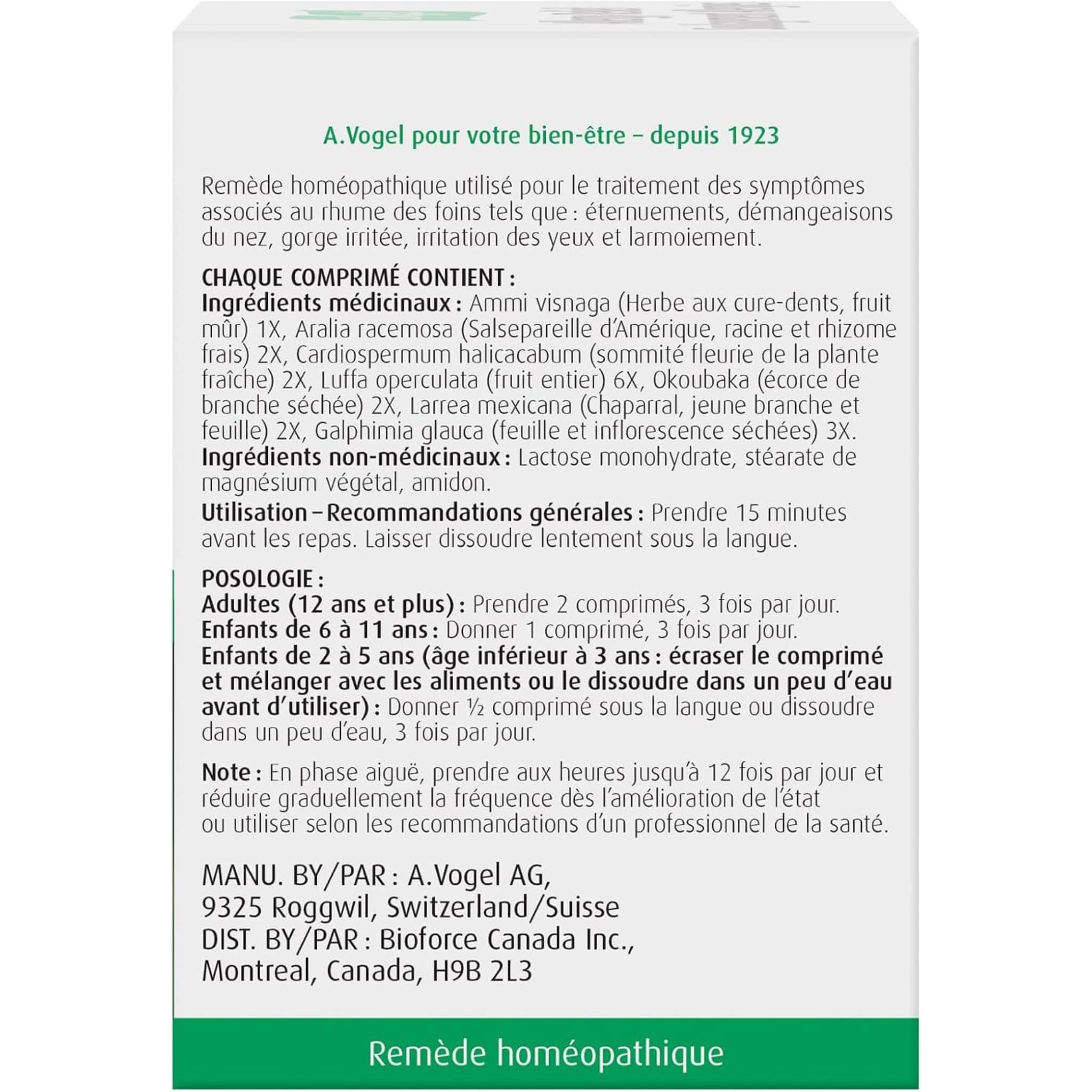 A. Vogel Allergy Relief Tablets, 120 Tablets - Image 4