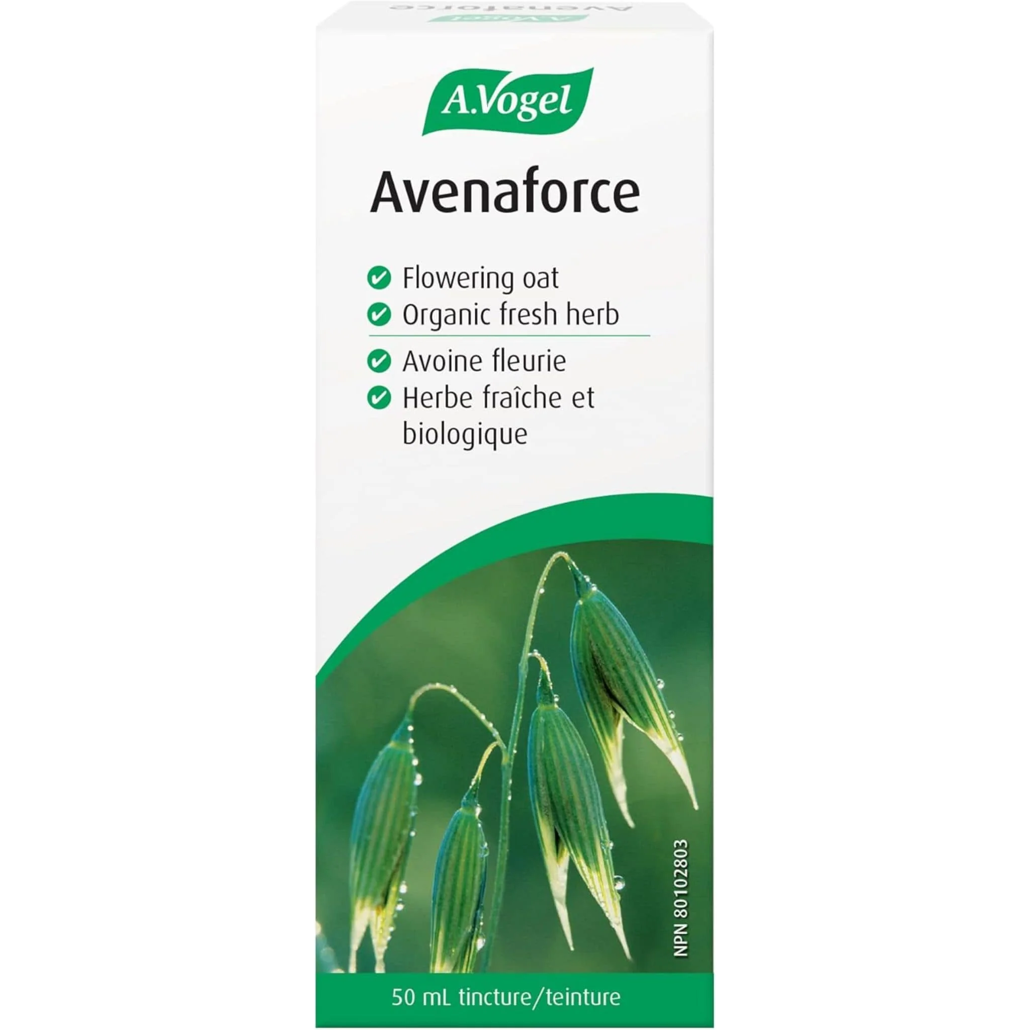 A. Vogel Avenaforce, Made from fresh flowering Avena Sativa, 50ml