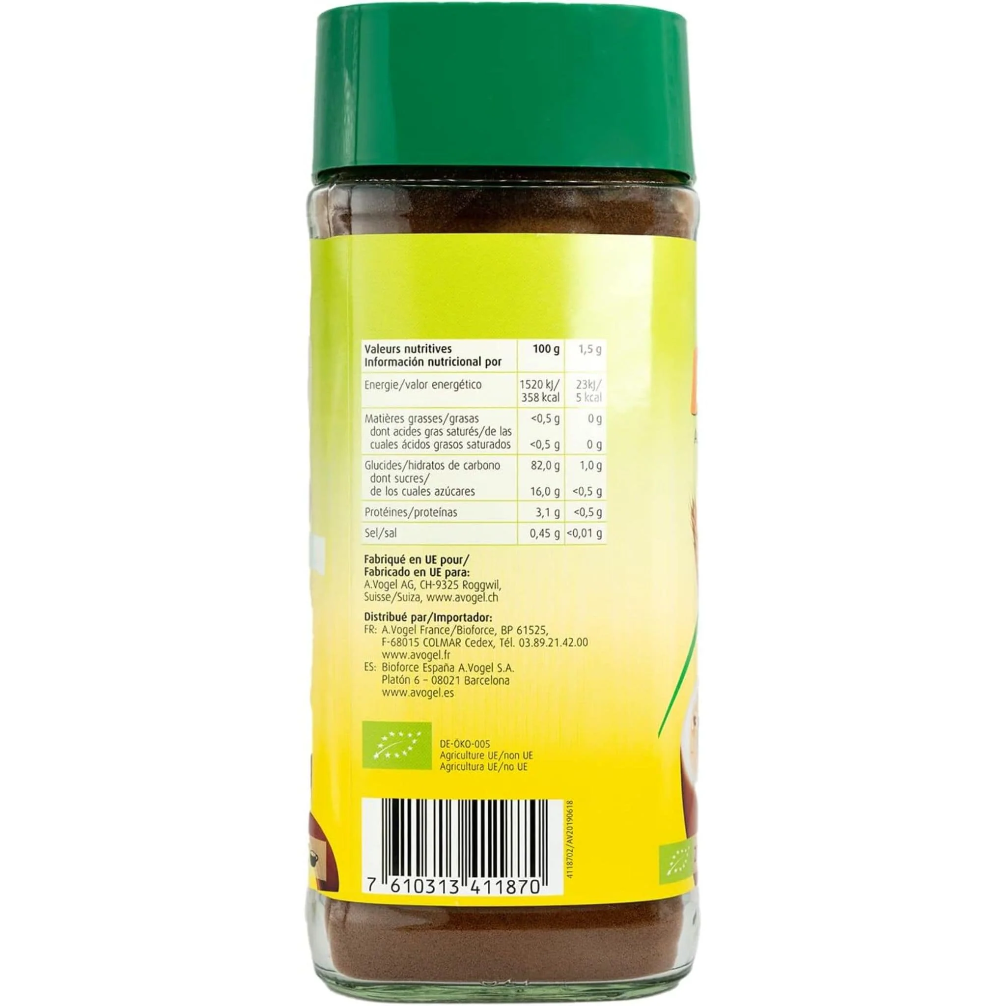 A. Vogel Bambu Organic Instant Coffee Substitute, 100g - Image 2