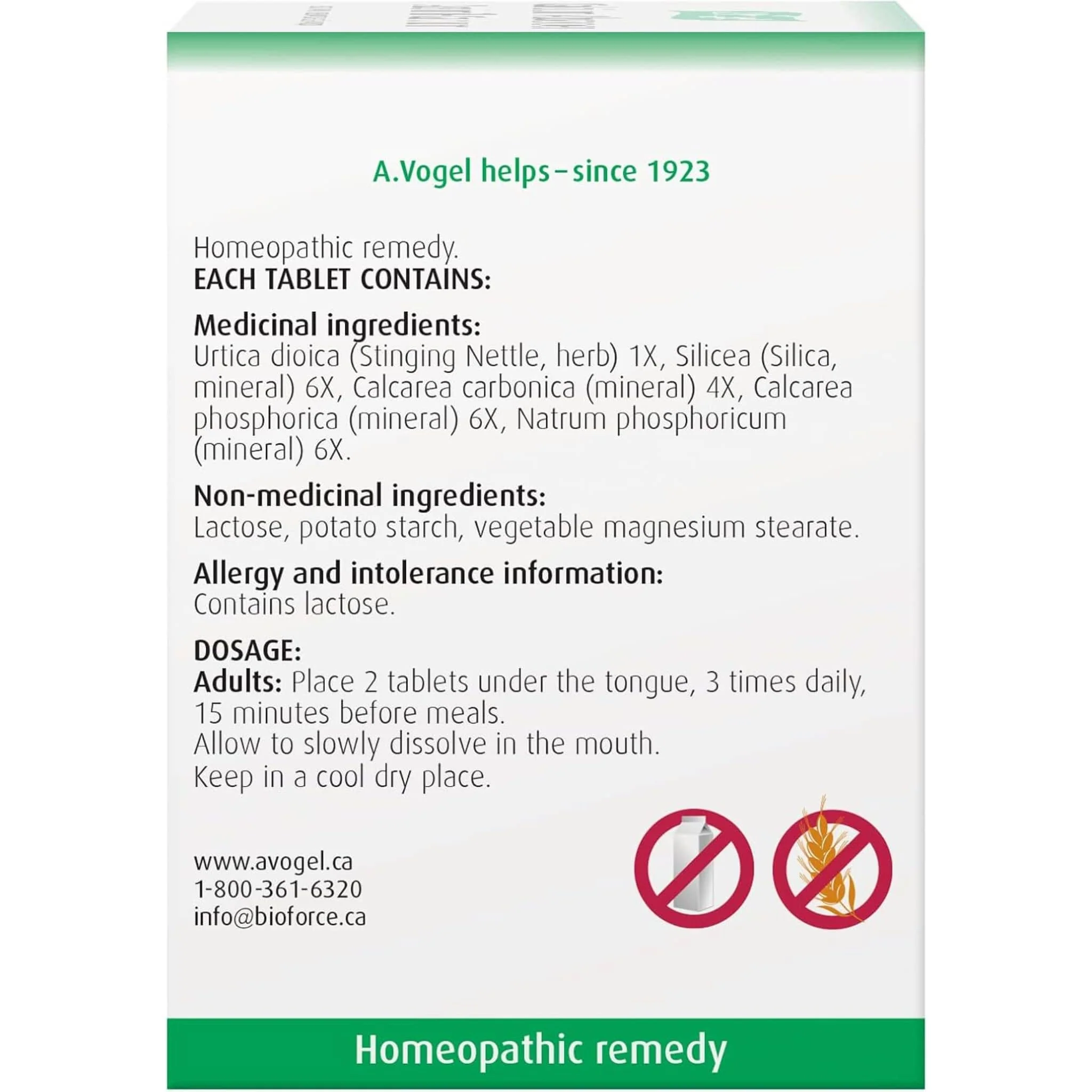 A. Vogel Calcium Absorber, 400 Tablets - Image 3