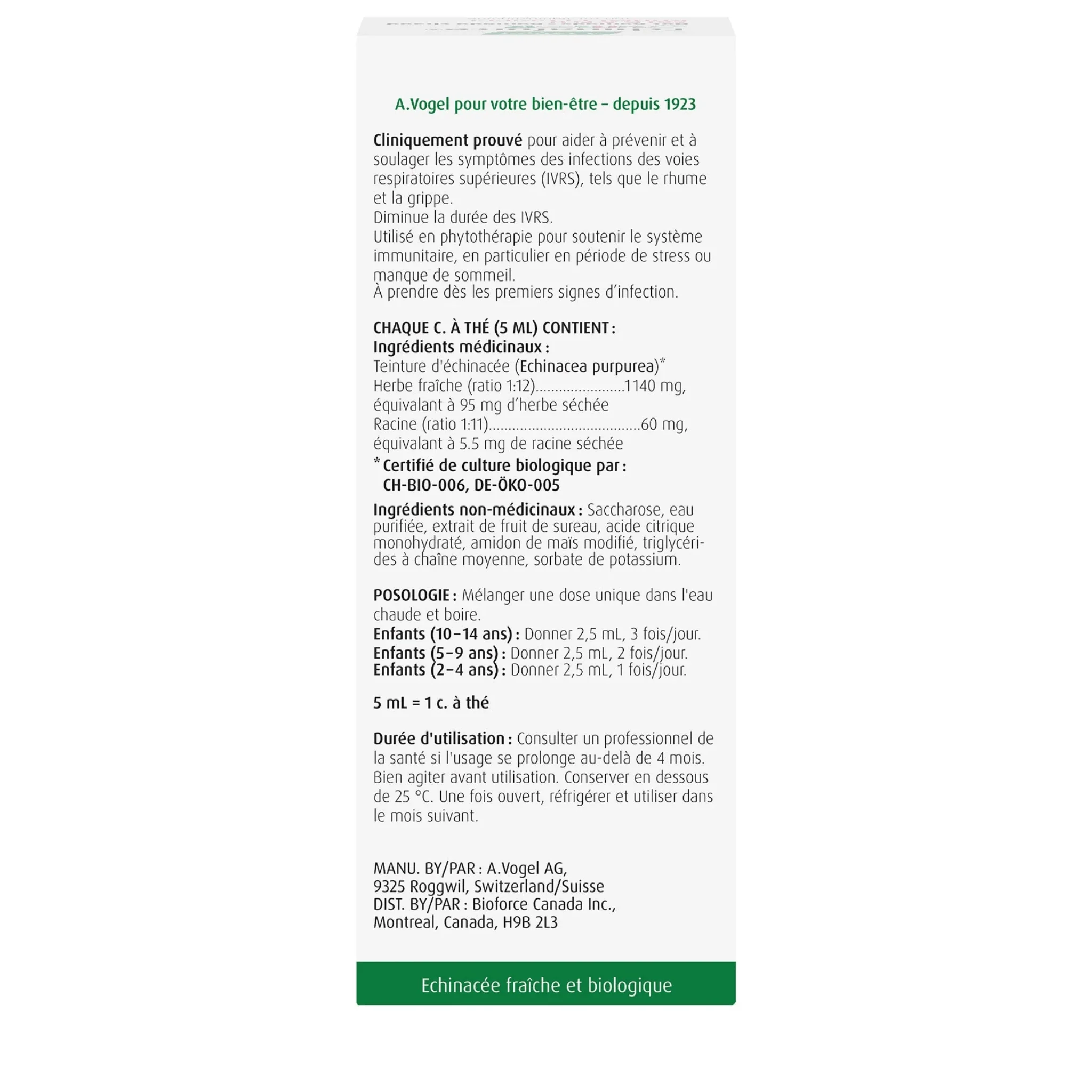 A.Vogel Echinaforce Junior Hot Drink, Cold and Flu Remedy for Kids, 100ml - Image 3