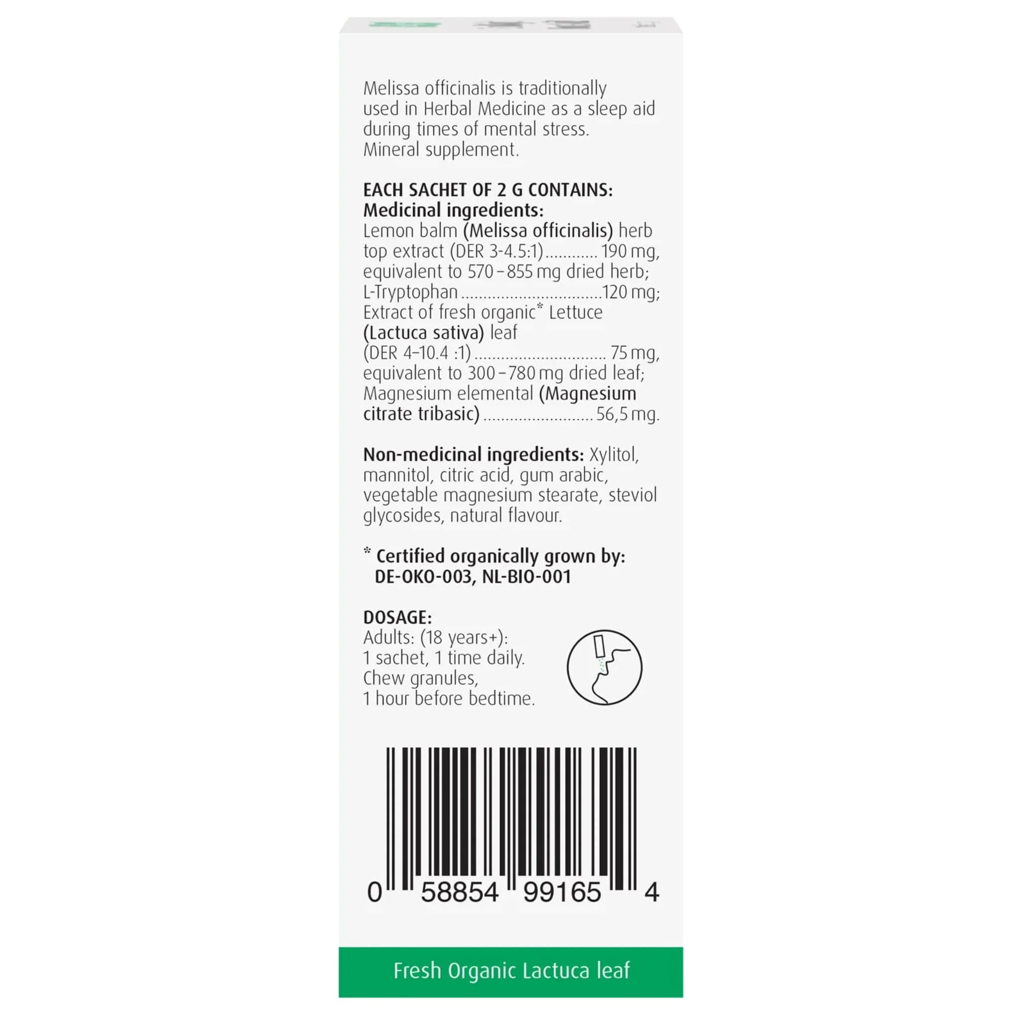 A.Vogel GoodNight, Sleep Aid, 14 sachets x 2g - Image 6