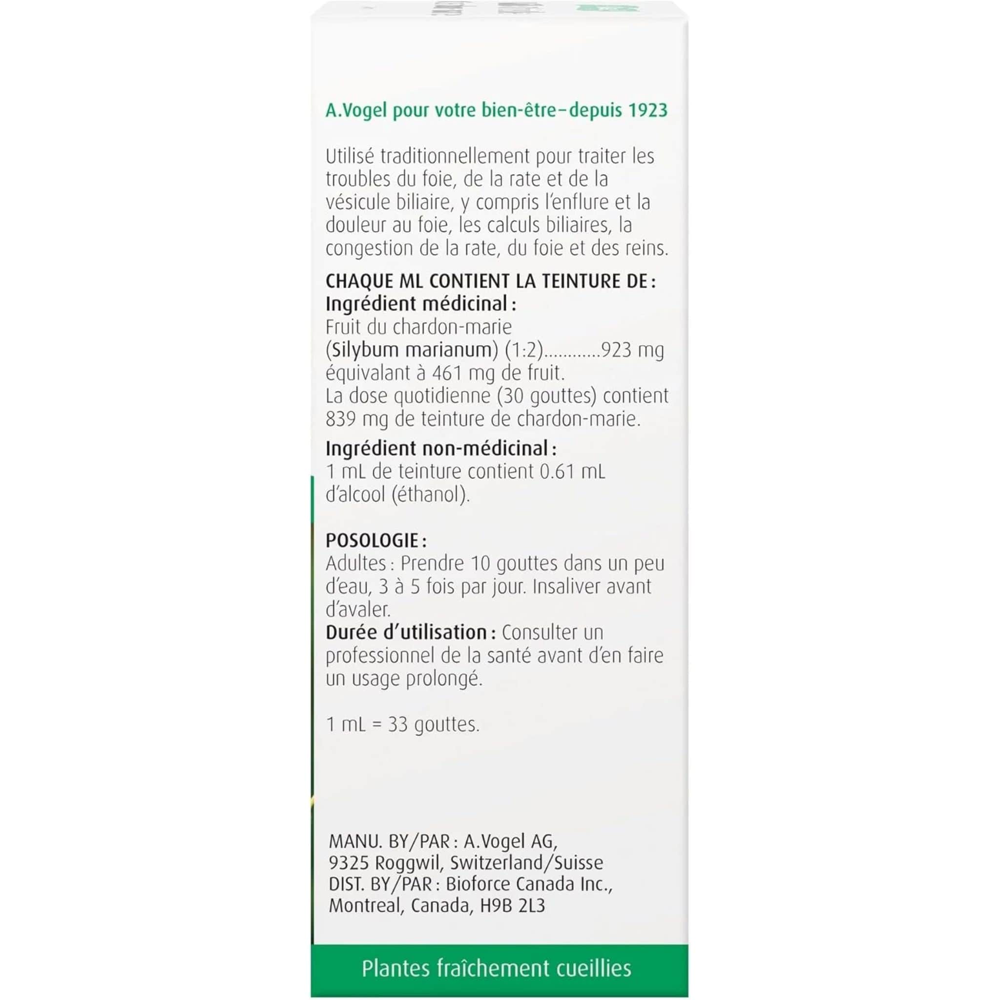 A. Vogel Milk Thistle, 50ml - Image 3