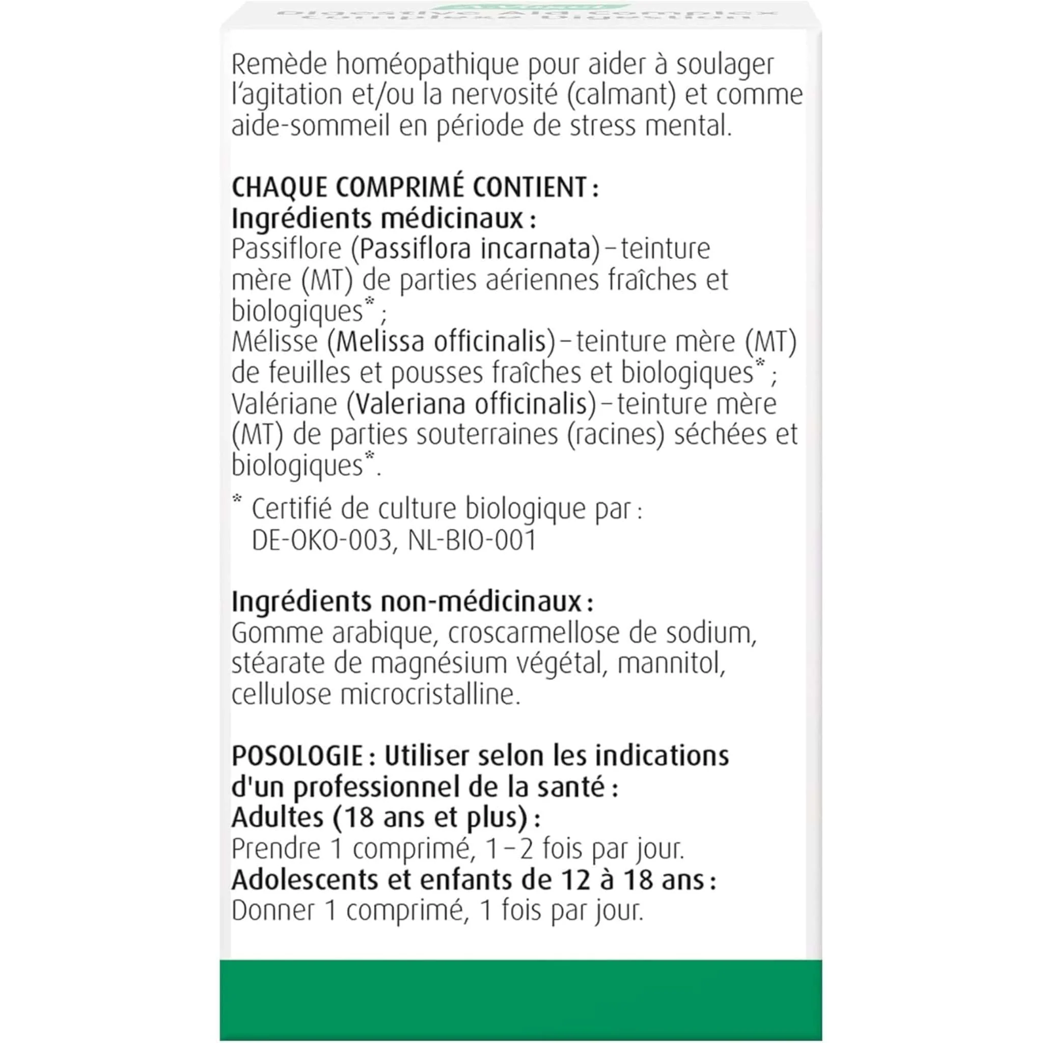 A. Vogel Relax Tablets, Sleep Aid and Mental Stress Relief, 60 Tablets - Image 3