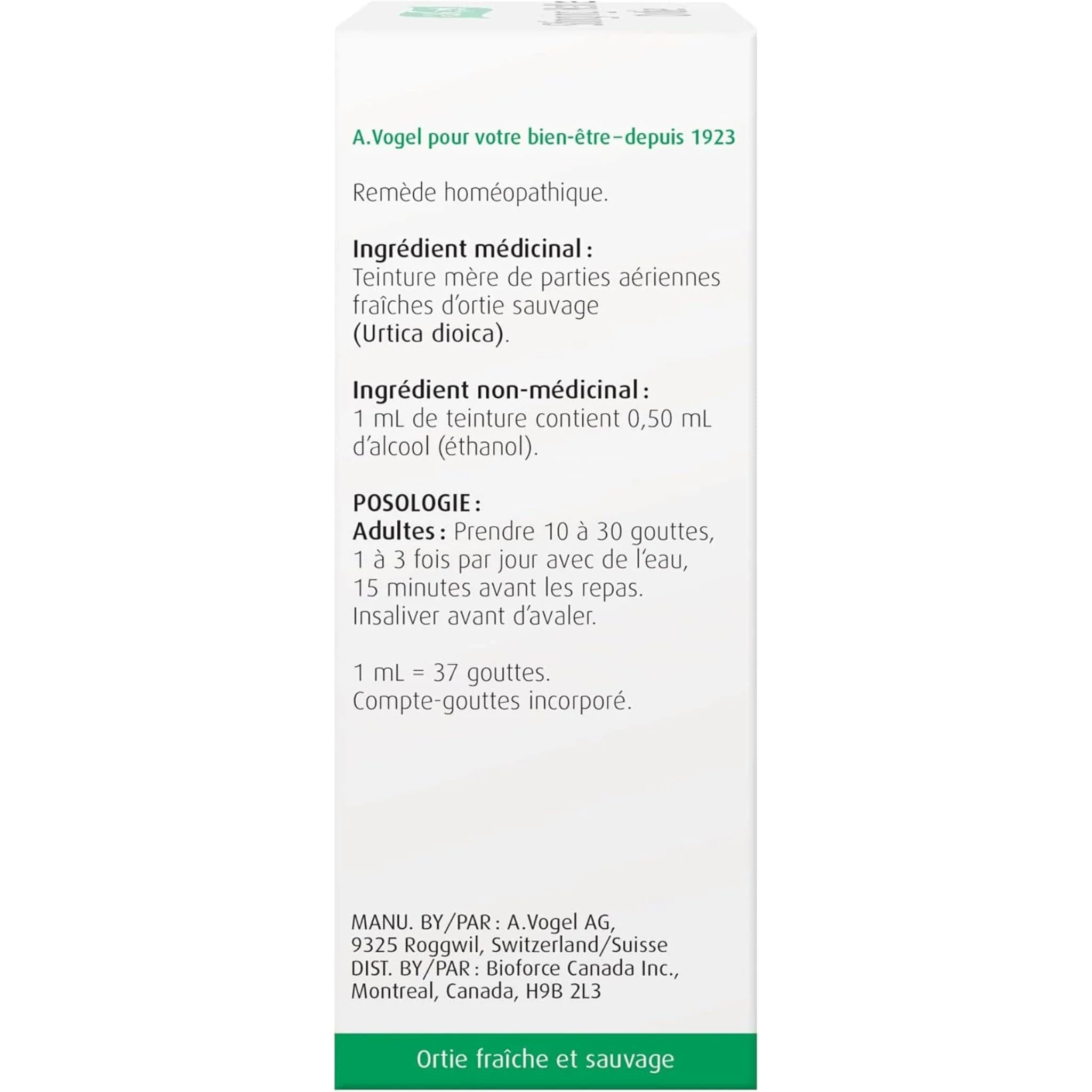 A. Vogel Stinging Nettle, 50ml - Image 4