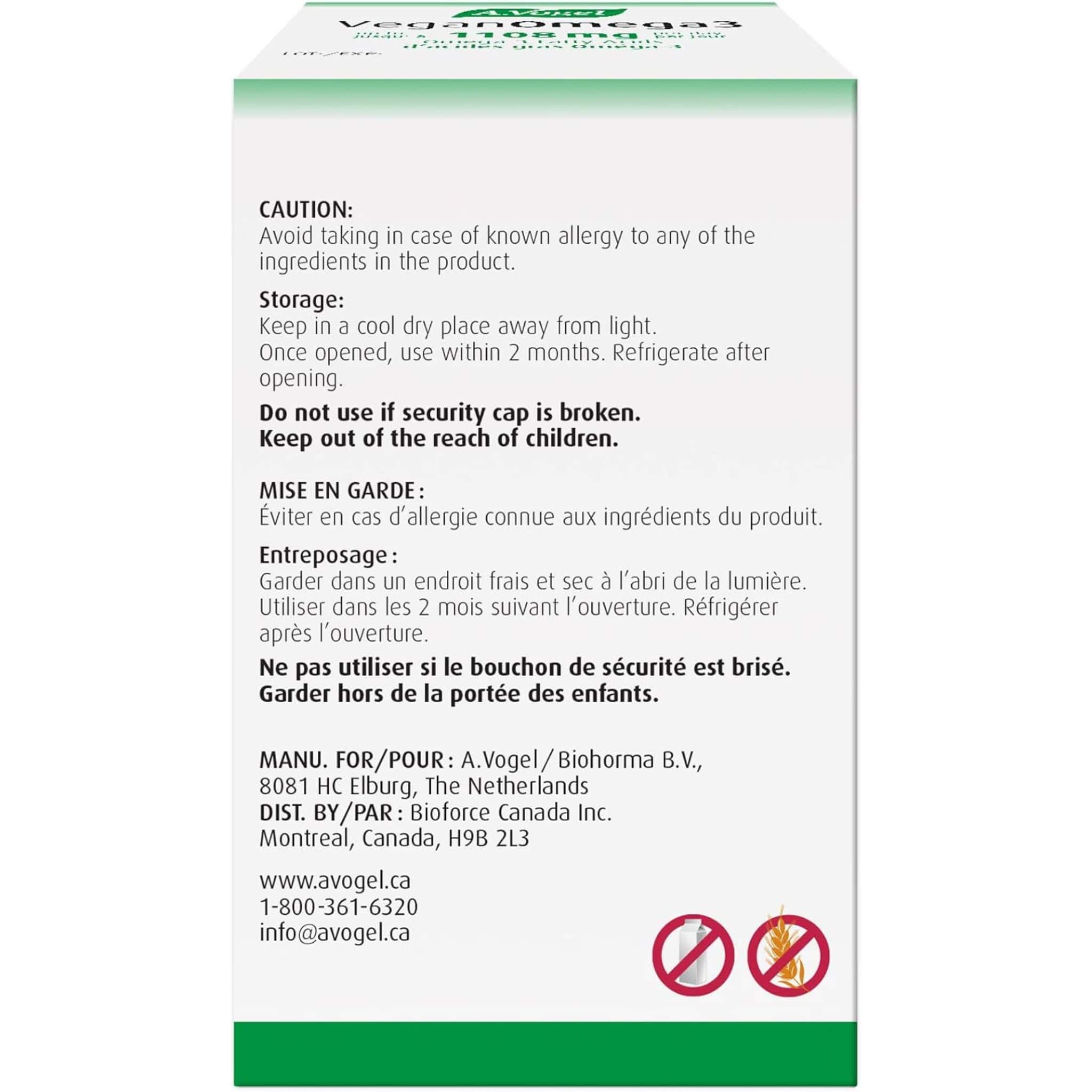 A. Vogel Vegan Omega-3, 60 Capsules - Image 2