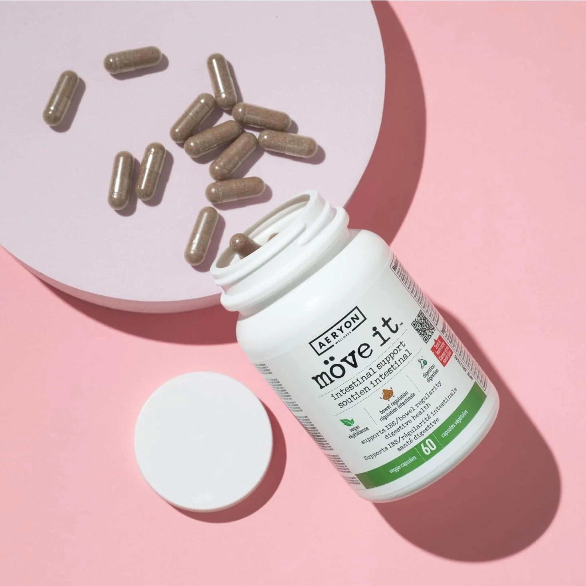 Aeryon Wellness Move It, Supports IBS, 60 Capsules - Image 8
