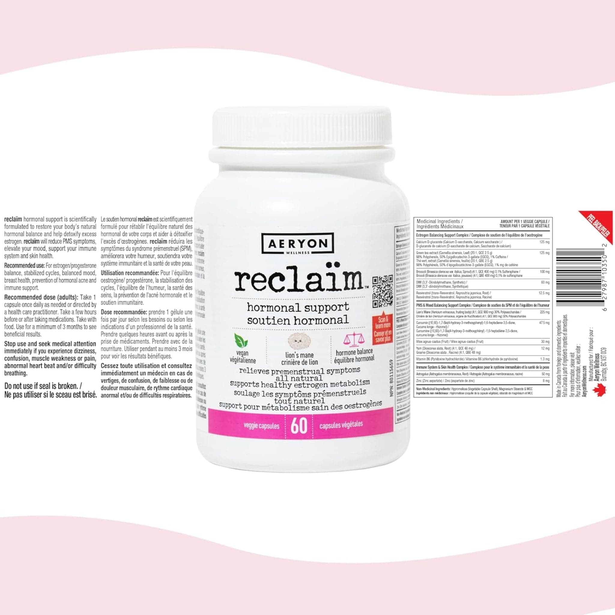Aeryon Wellness Reclaim, Hormone Support - Image 10