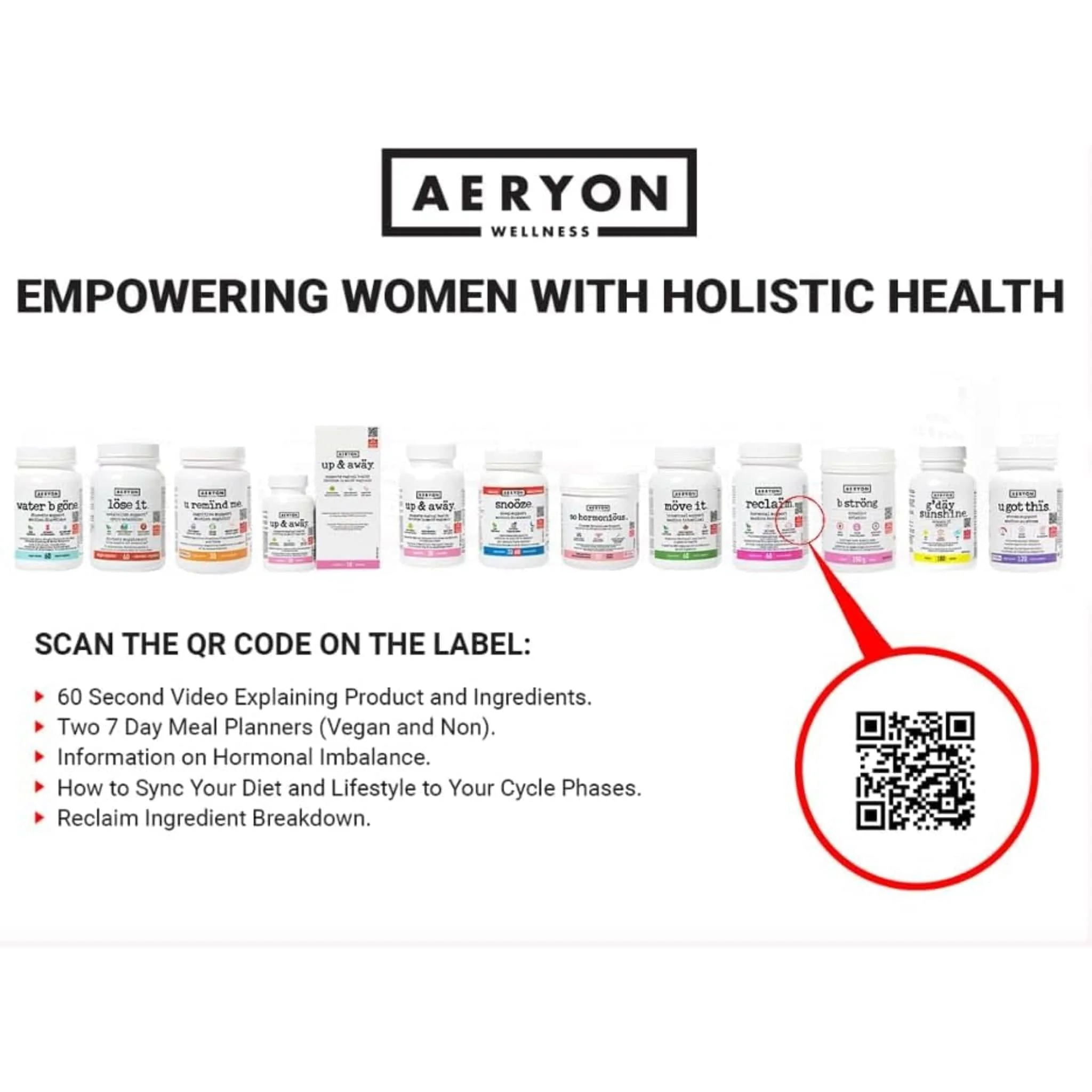 Aeryon Wellness Reclaim, Hormone Support - Image 13