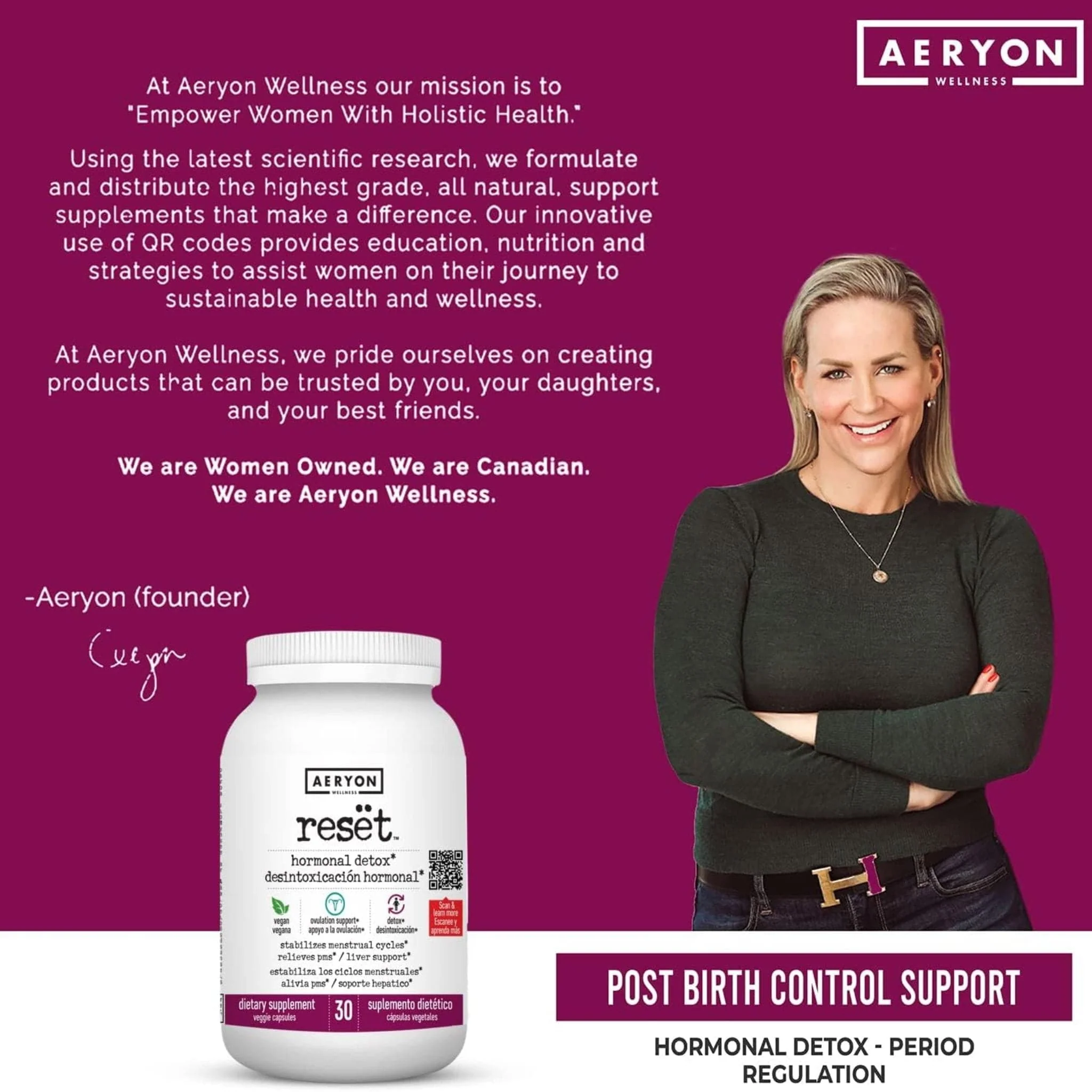 Aeryon Wellness Reset, 30 Capsules - Image 3