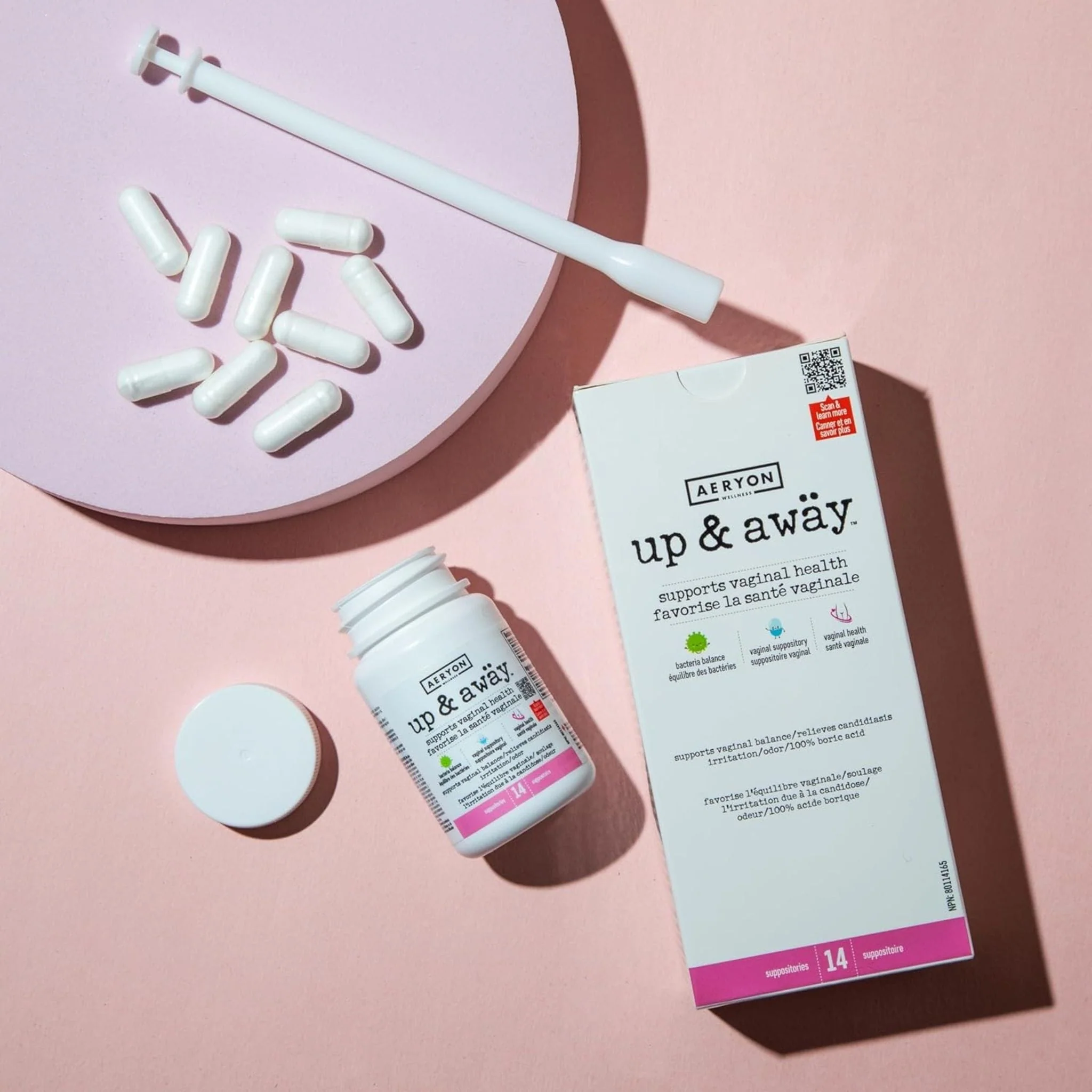Aeryon Wellness Up & Away, Boric Acid For Vaginal Support - Image 12