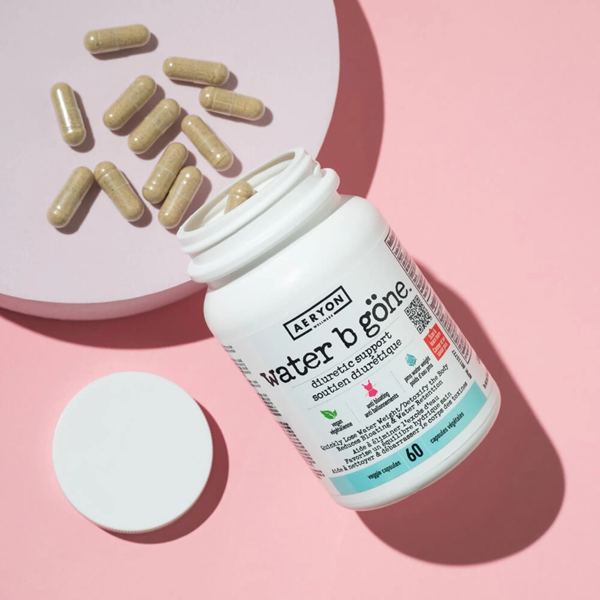 Aeryon Wellness Water B Gone, 60 Capsules - Image 9