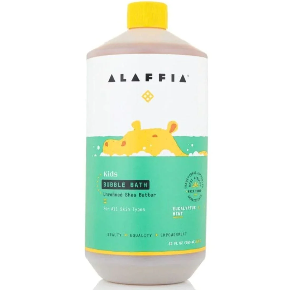 Alaffia Kids Bubble Bath, All skin types, 950ml - Image 4