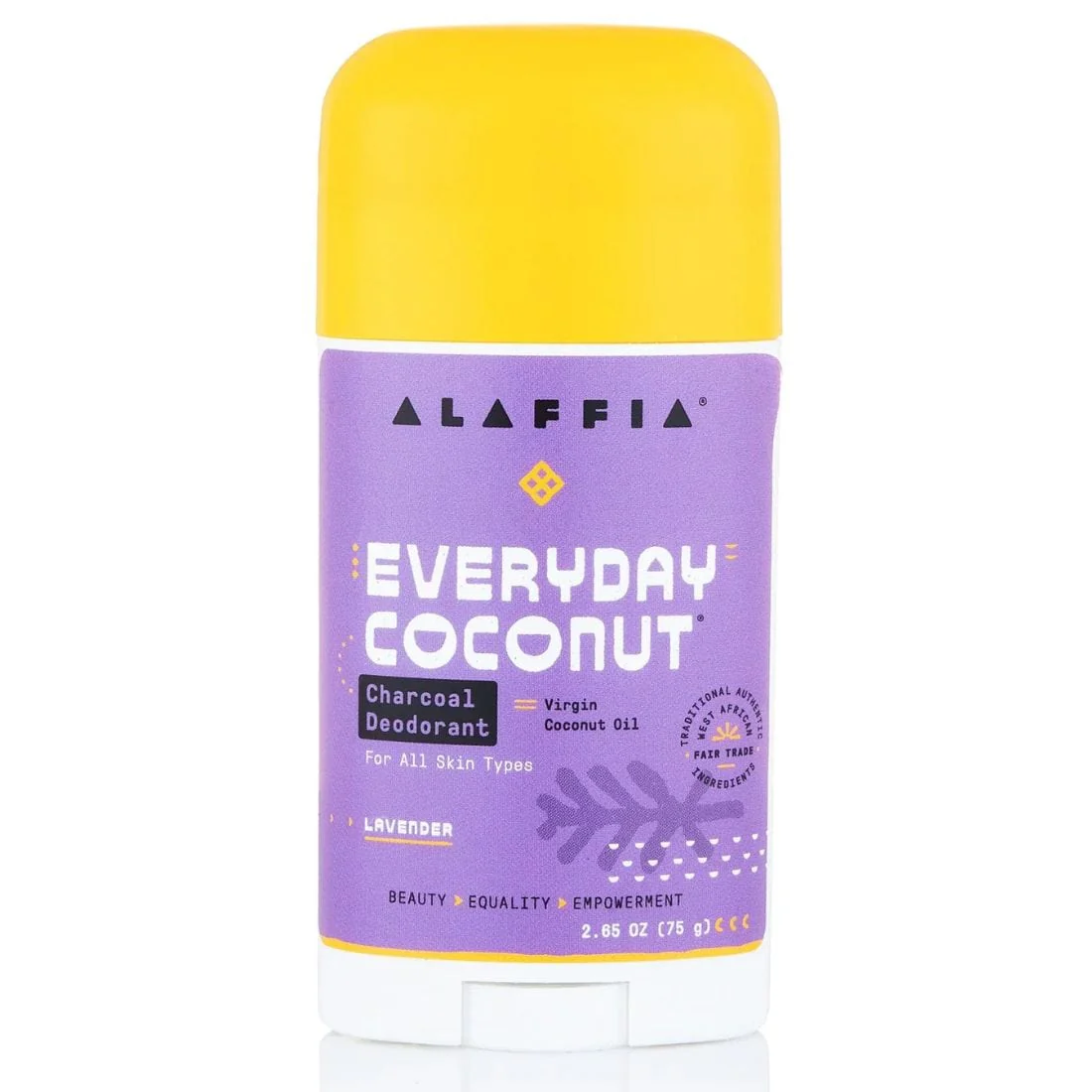 Alaffia EveryDay Coconut Charcoal Deodorant, 75g - Image 4