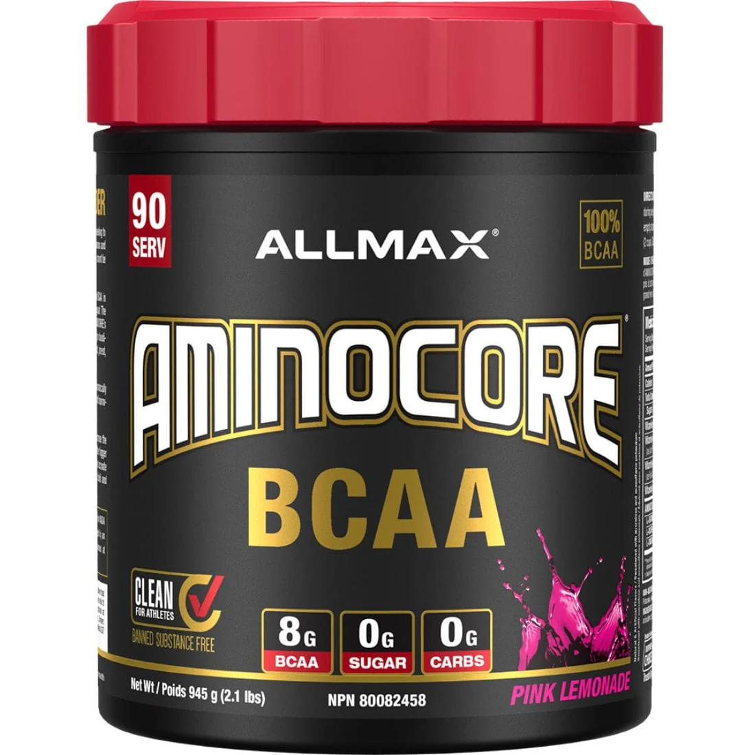 Allmax Aminocore BCAA Powder, Instantized Clear Amino Muscle Support CLEARANCE 50% Off Final Sale - Image 15
