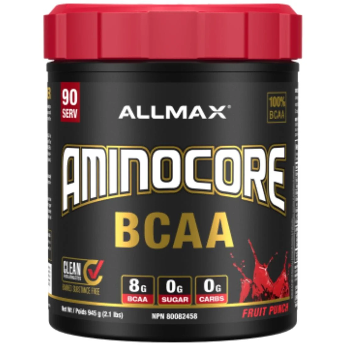 Allmax Aminocore BCAA Powder, Instantized Clear Amino Muscle Support CLEARANCE 50% Off Final Sale - Image 7
