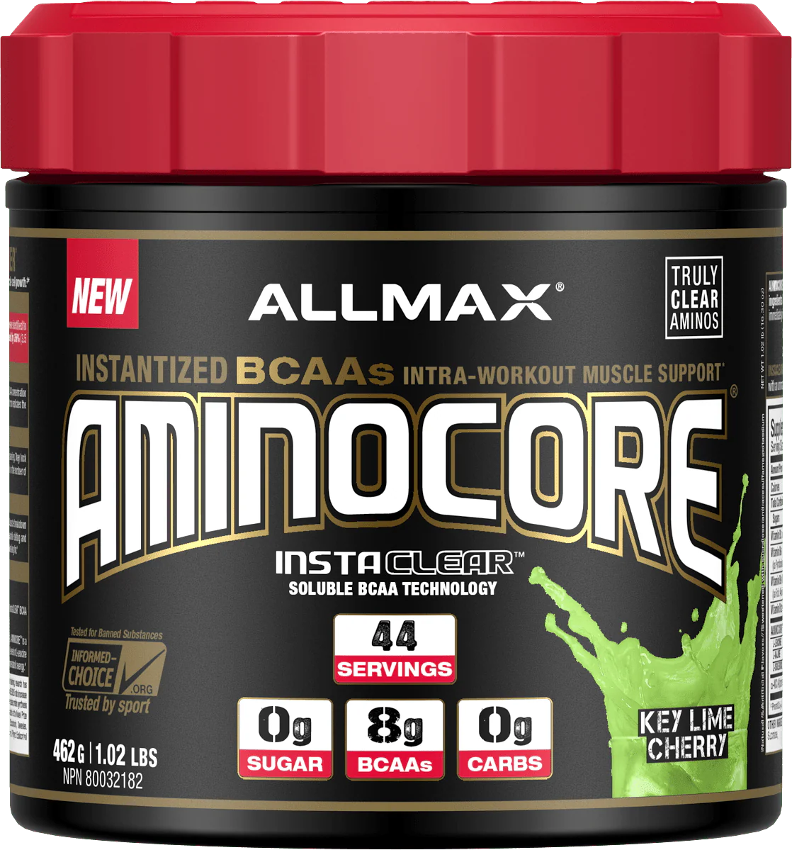 Allmax Aminocore BCAA Powder, Instantized Clear Amino Muscle Support CLEARANCE 50% Off Final Sale - Image 8
