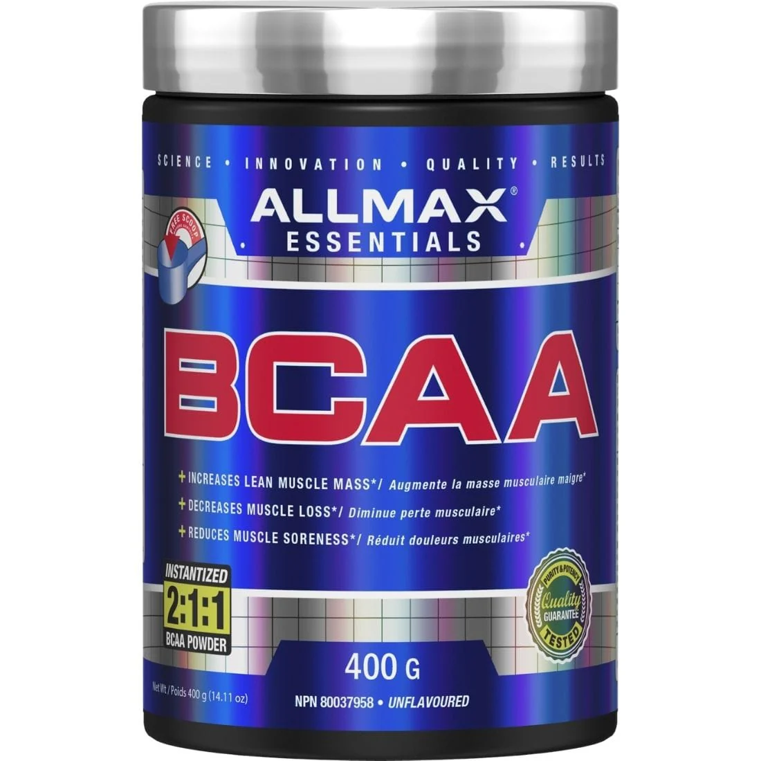 Allmax BCAA Powder, 400g - Image 2