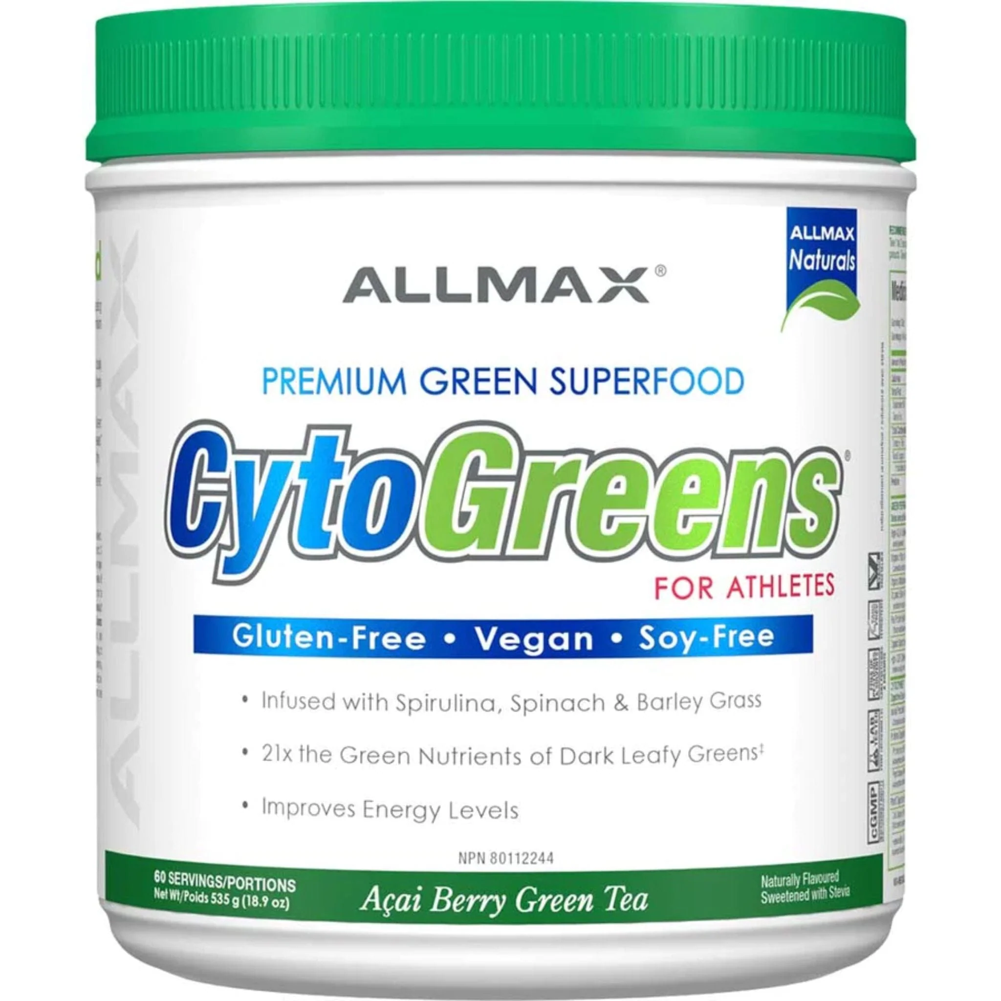 Allmax CytoGreens Greens Powder and Superfood CLEARANCE Final Sale