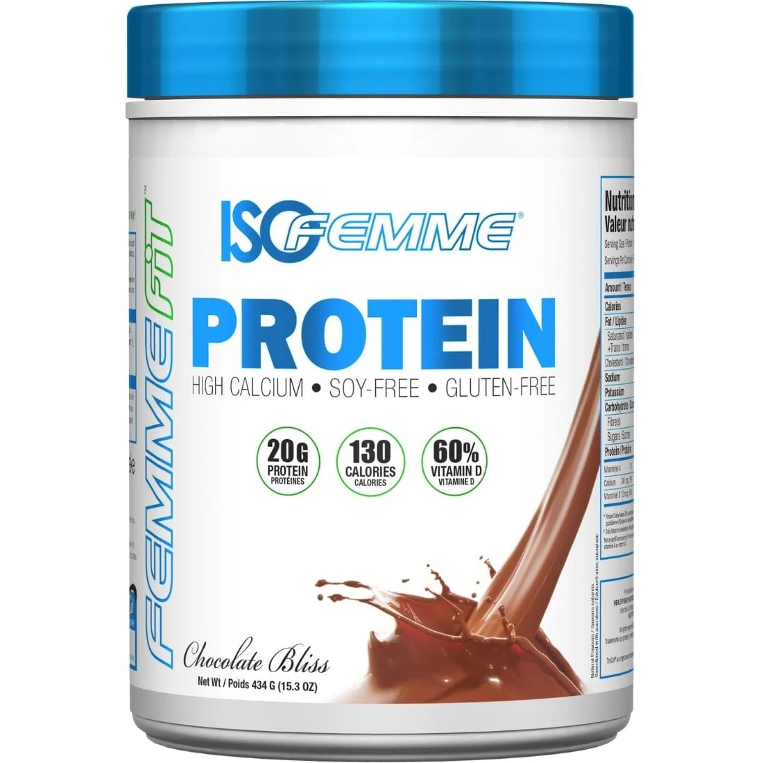 FEMMEFit IsoFemme Protein Smoothie, 434g - Image 2