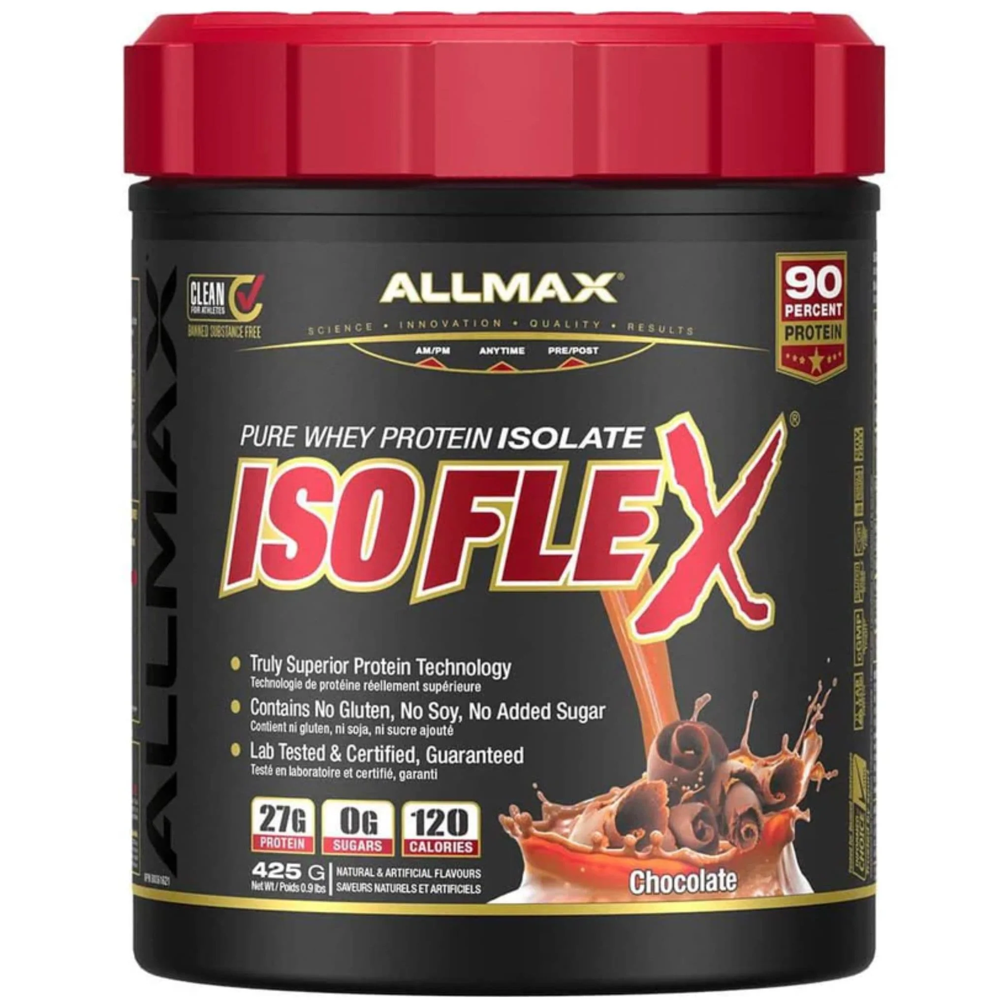 Allmax Isoflex Pure Whey Isolate Protein Powder, Gluten-Free, No added Sugar CLEARANCE 75% Off Final Sale - Image 20