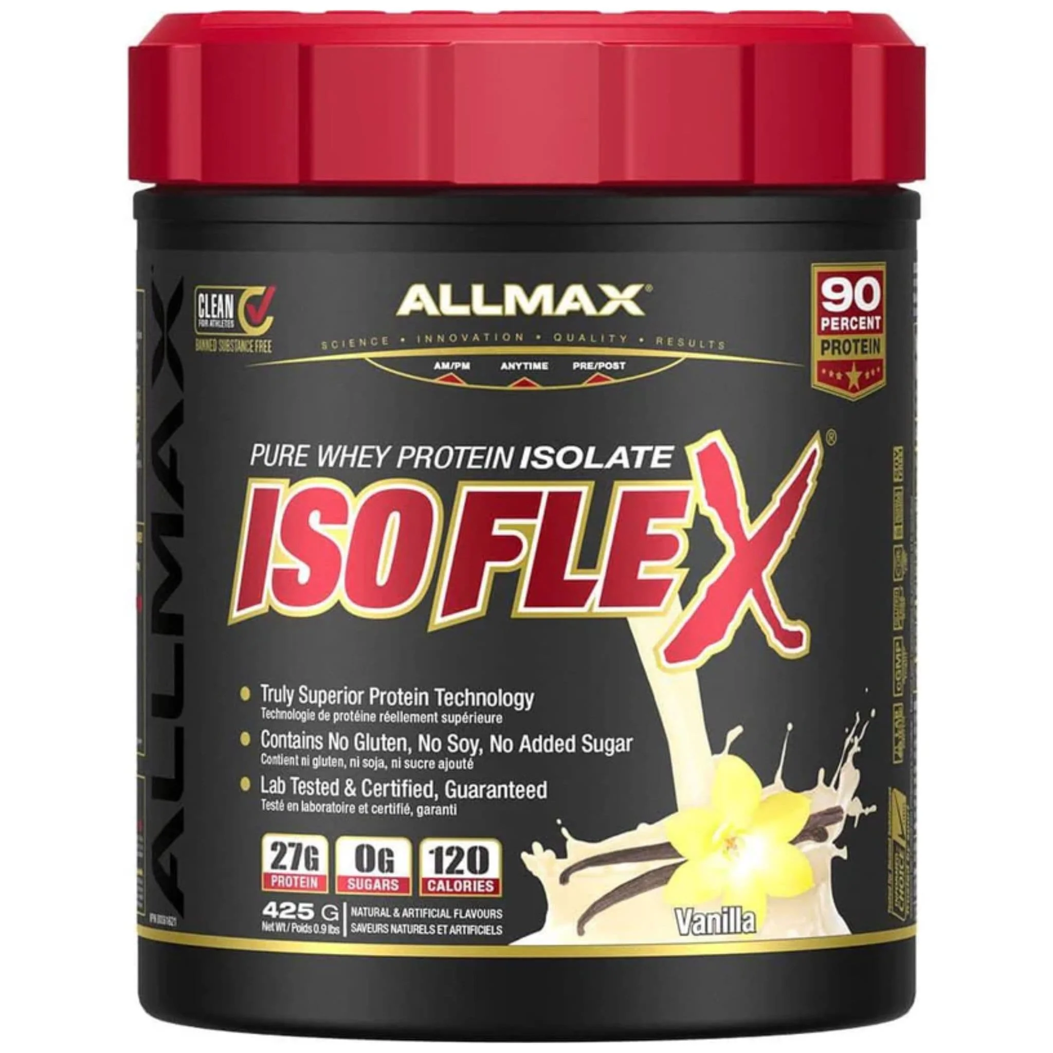 Allmax Isoflex Pure Whey Isolate Protein Powder, Gluten-Free, No added Sugar CLEARANCE 75% Off Final Sale - Image 23