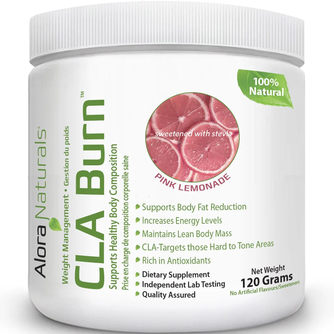 Alora Naturals CLA Burn, 120g - Image 5