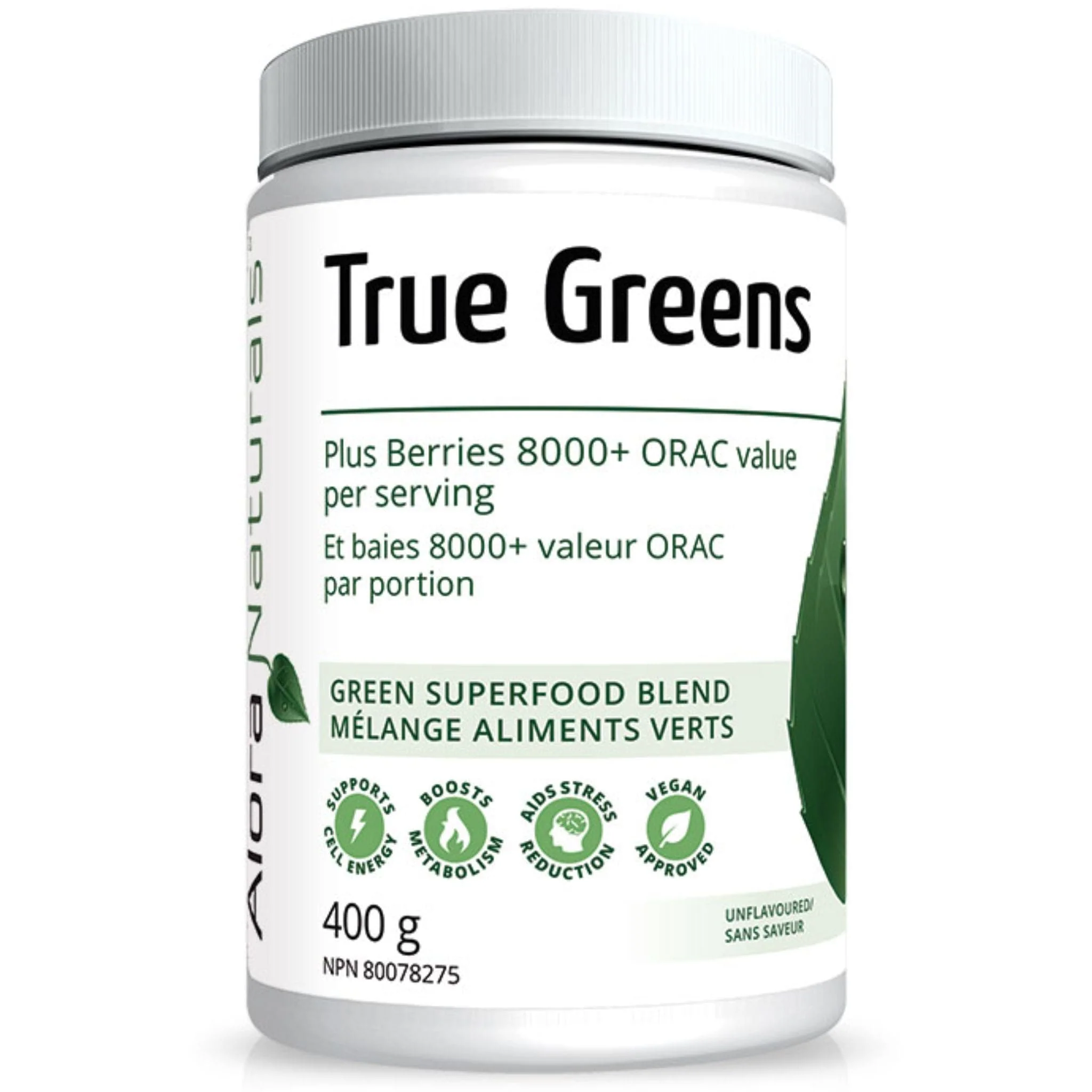 Alora Naturals True Greens Superfood, 400g
