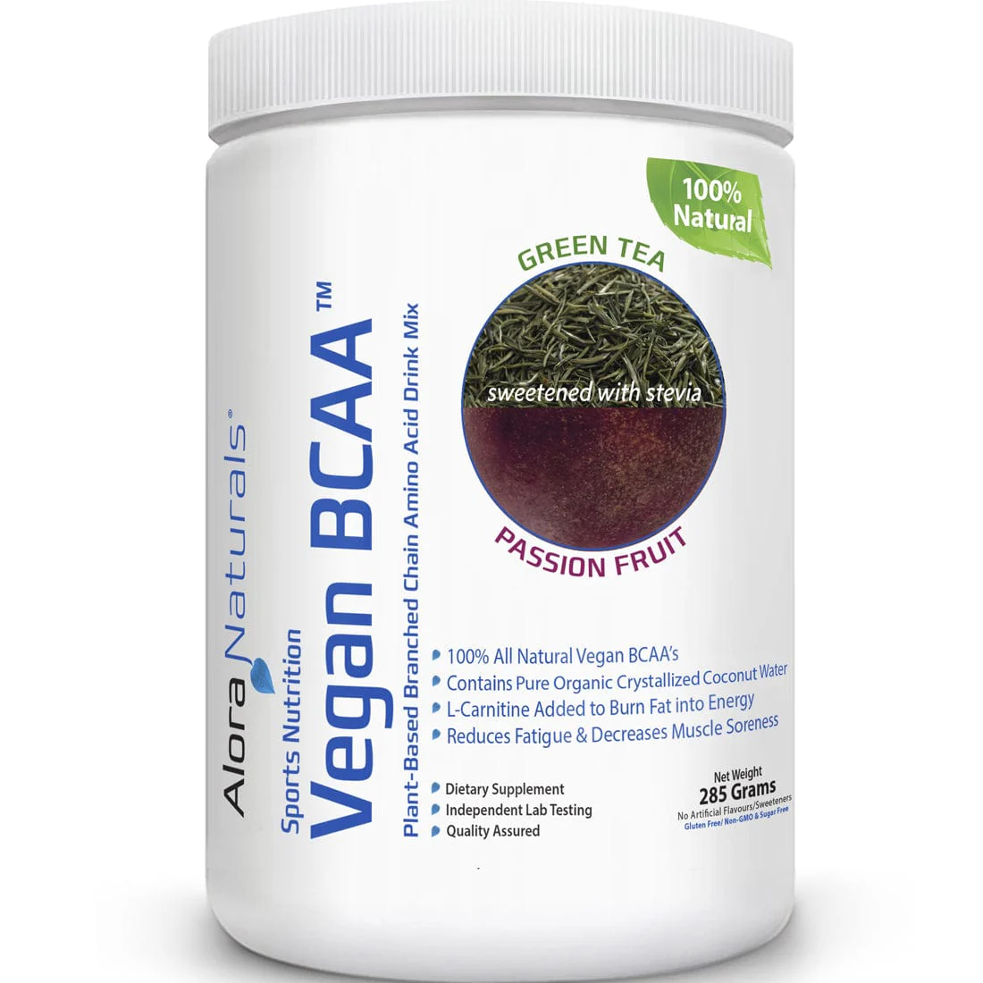 Alora Naturals Vegan BCAA, 285g - Image 2