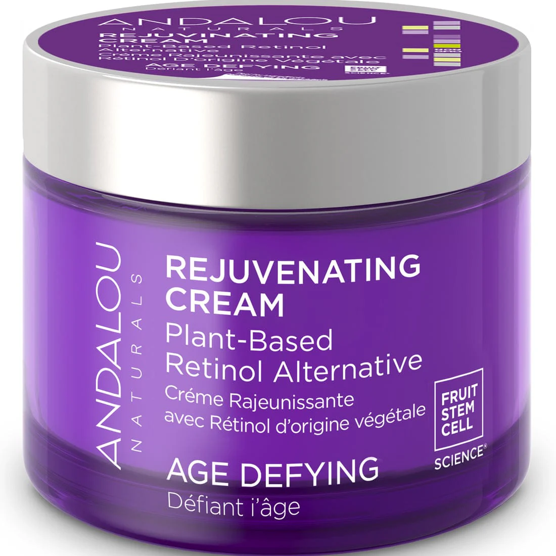 Andalou Naturals Rejuvenating Plant Based Retinol Alternative Cream - Image 2