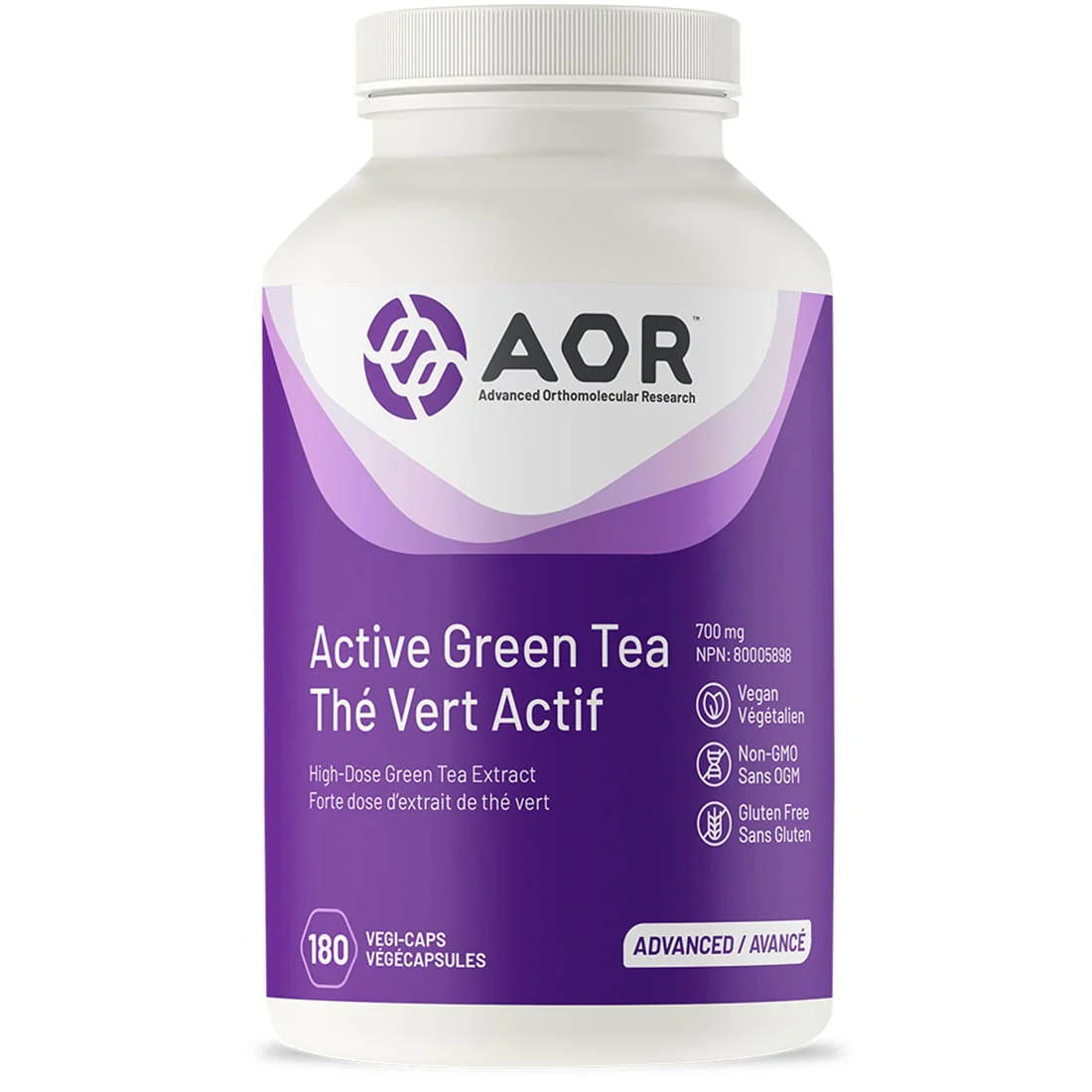 AOR Active Green Tea, 700mg - Image 3