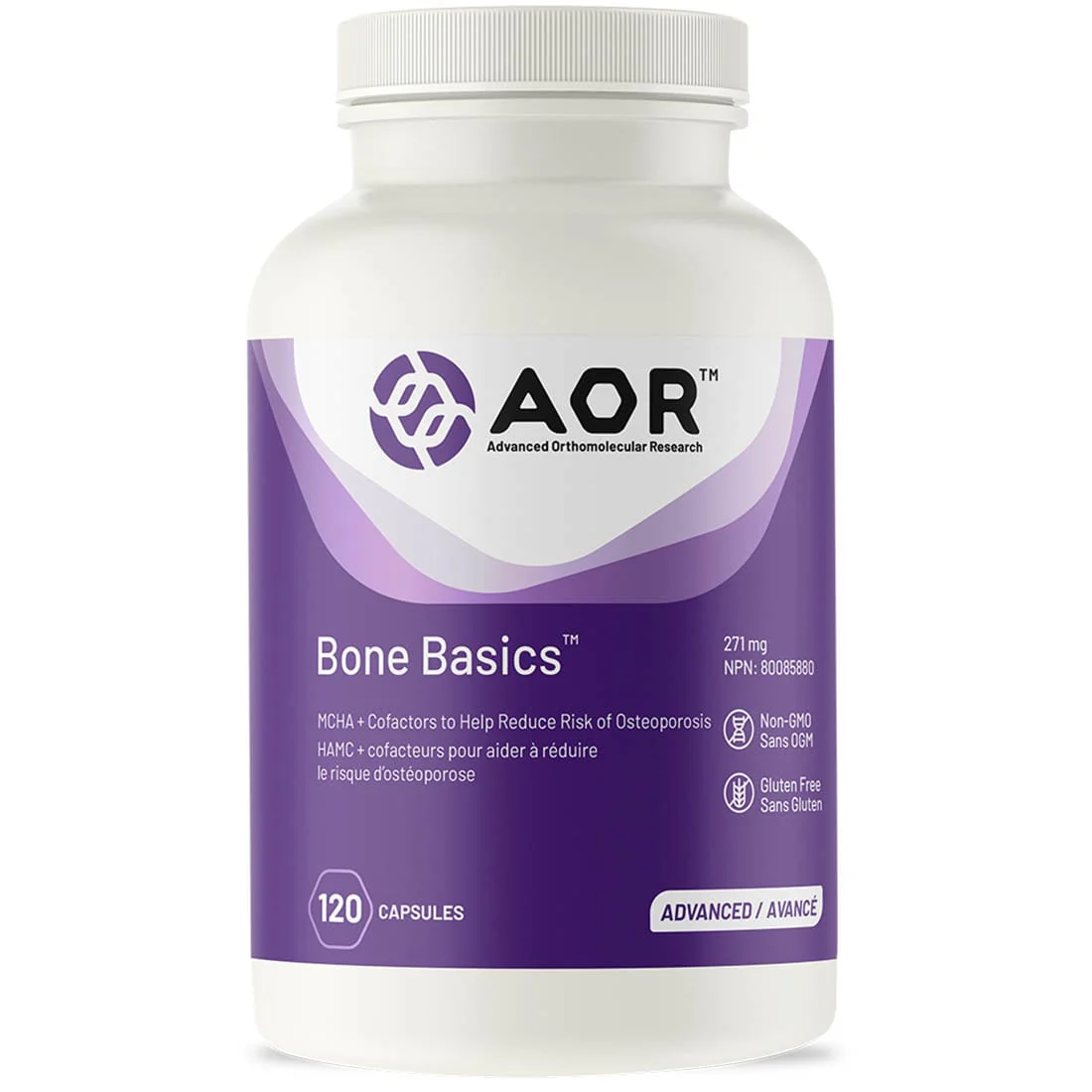 AOR Bone Basics 271mg, Osteoporosis Support - Image 2