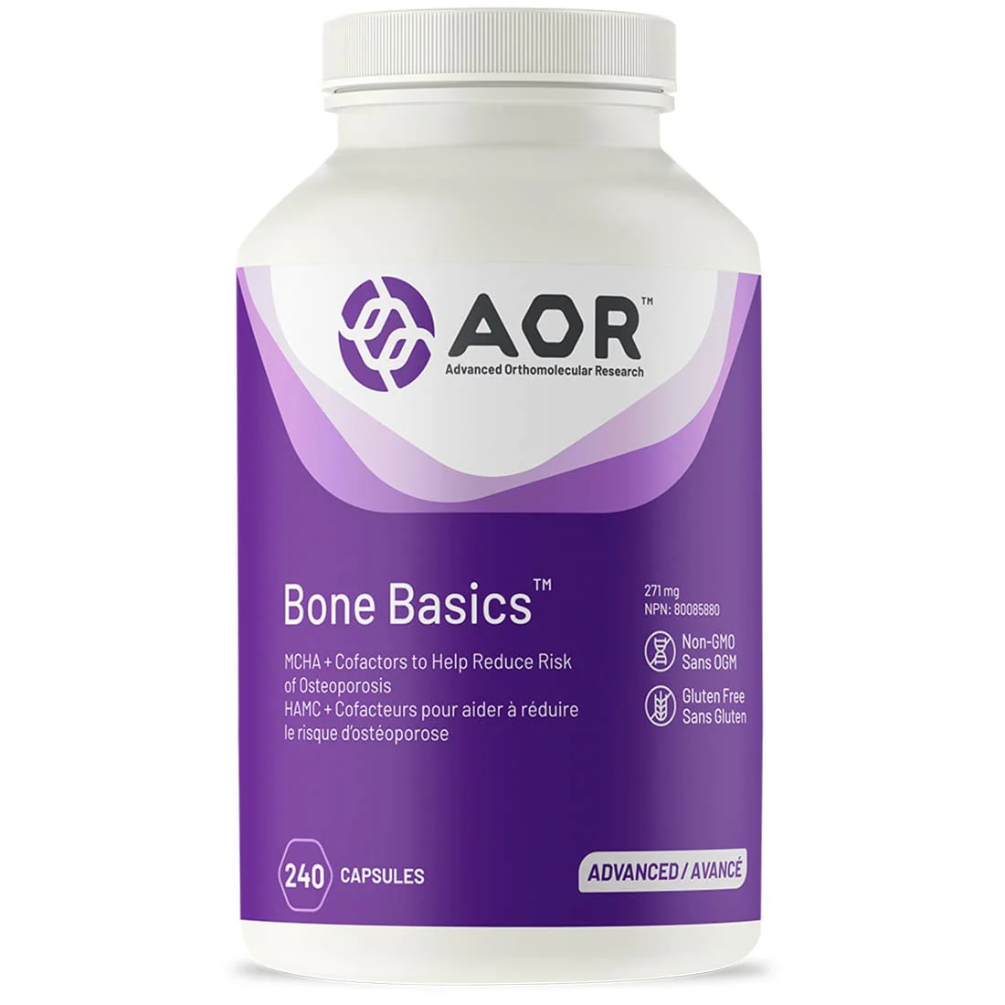 AOR Bone Basics 271mg, Osteoporosis Support - Image 3