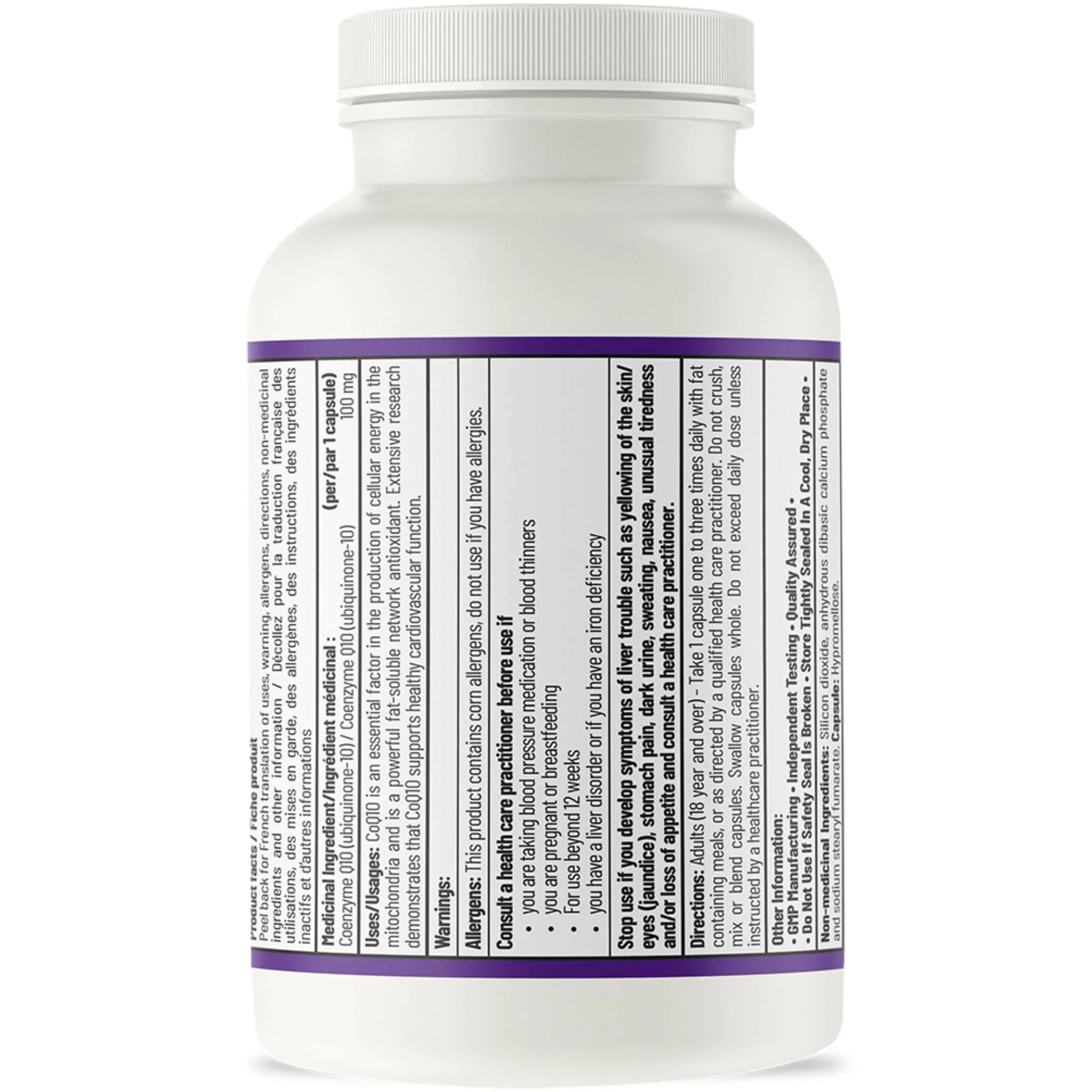 AOR Coenzyme Q10 100mg Capsules - Image 5