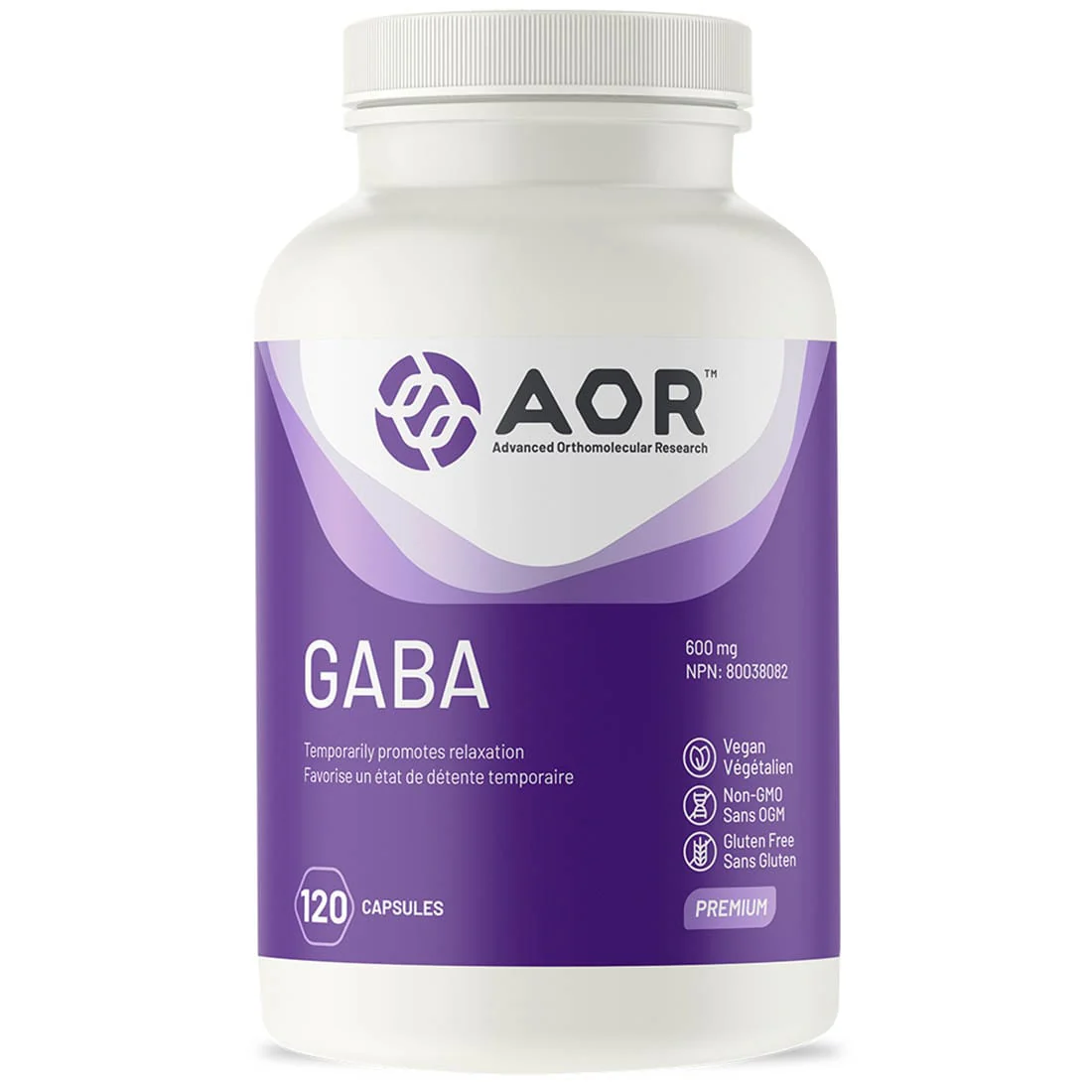 AOR GABA, 600mg - Image 3