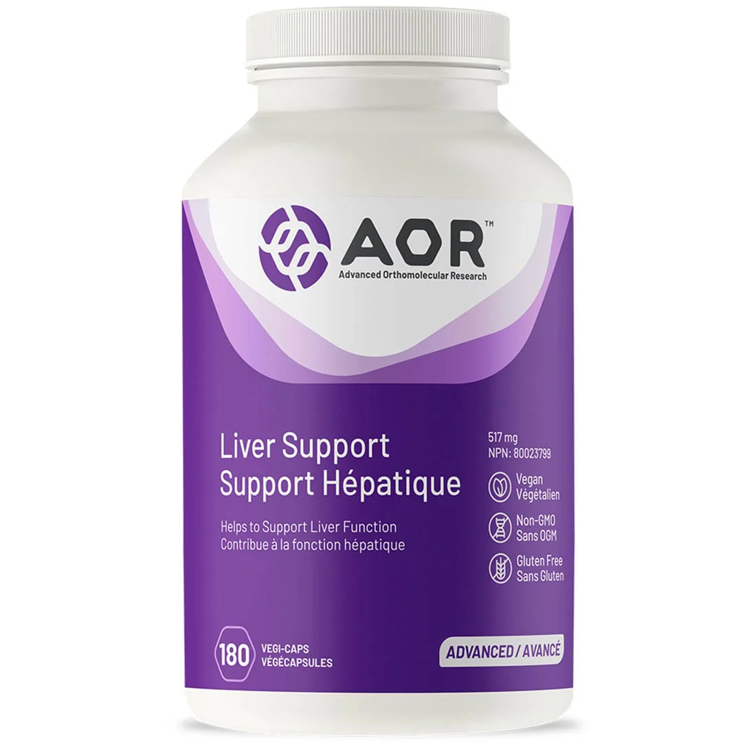 AOR Liver Support 517mg, Stimulates liver regeneration and detoxification - Image 3