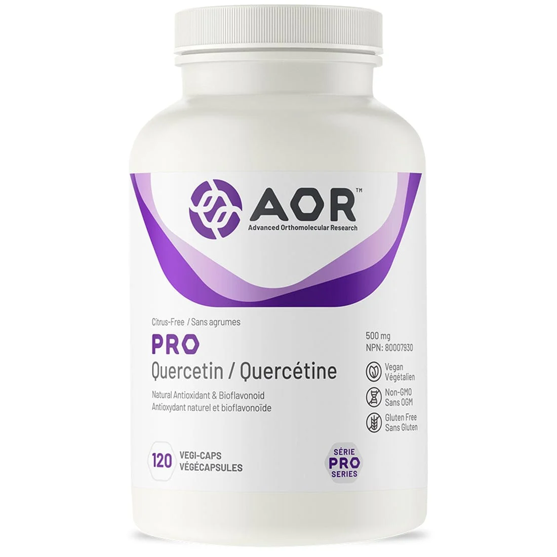 AOR Pro Quercetin, 120 Capsules