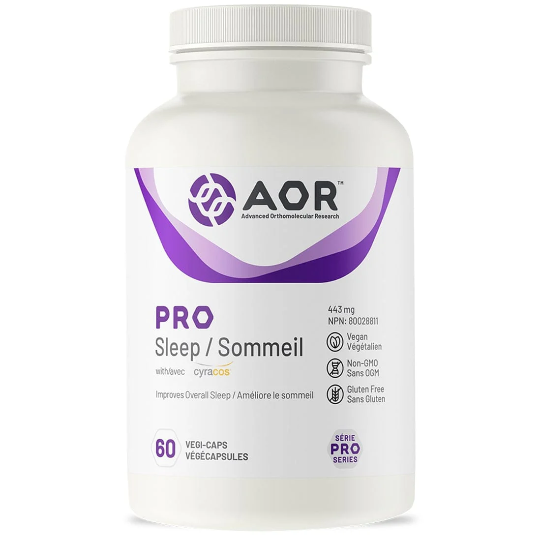 AOR Pro Theanine 225mg, 90 Capsules