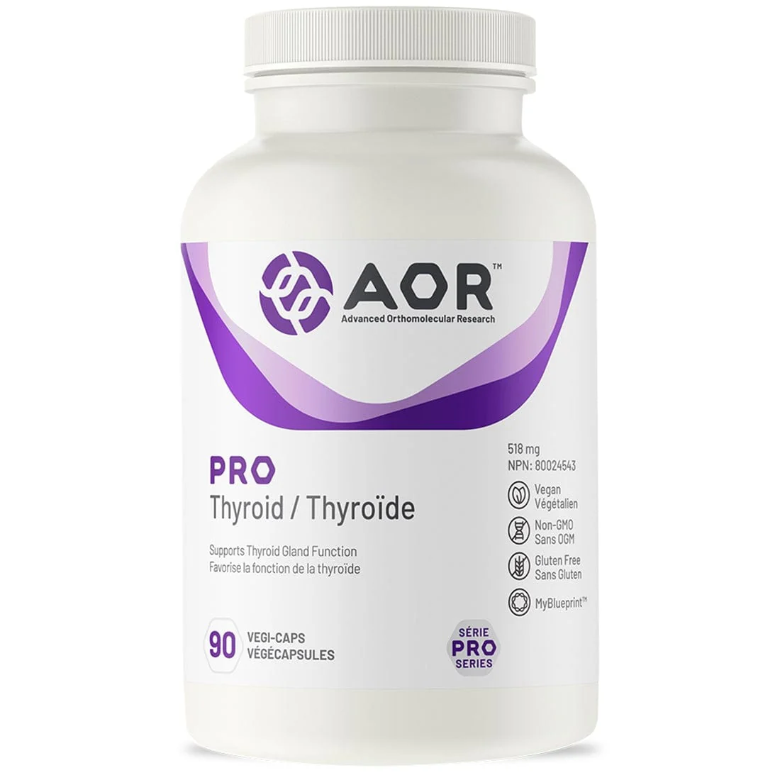 AOR Pro Thyroid, 90 Capsules