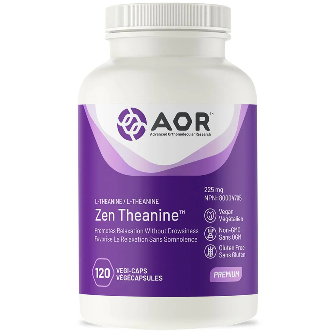 AOR Zen Theanine 225mg L-Theanine - Image 3