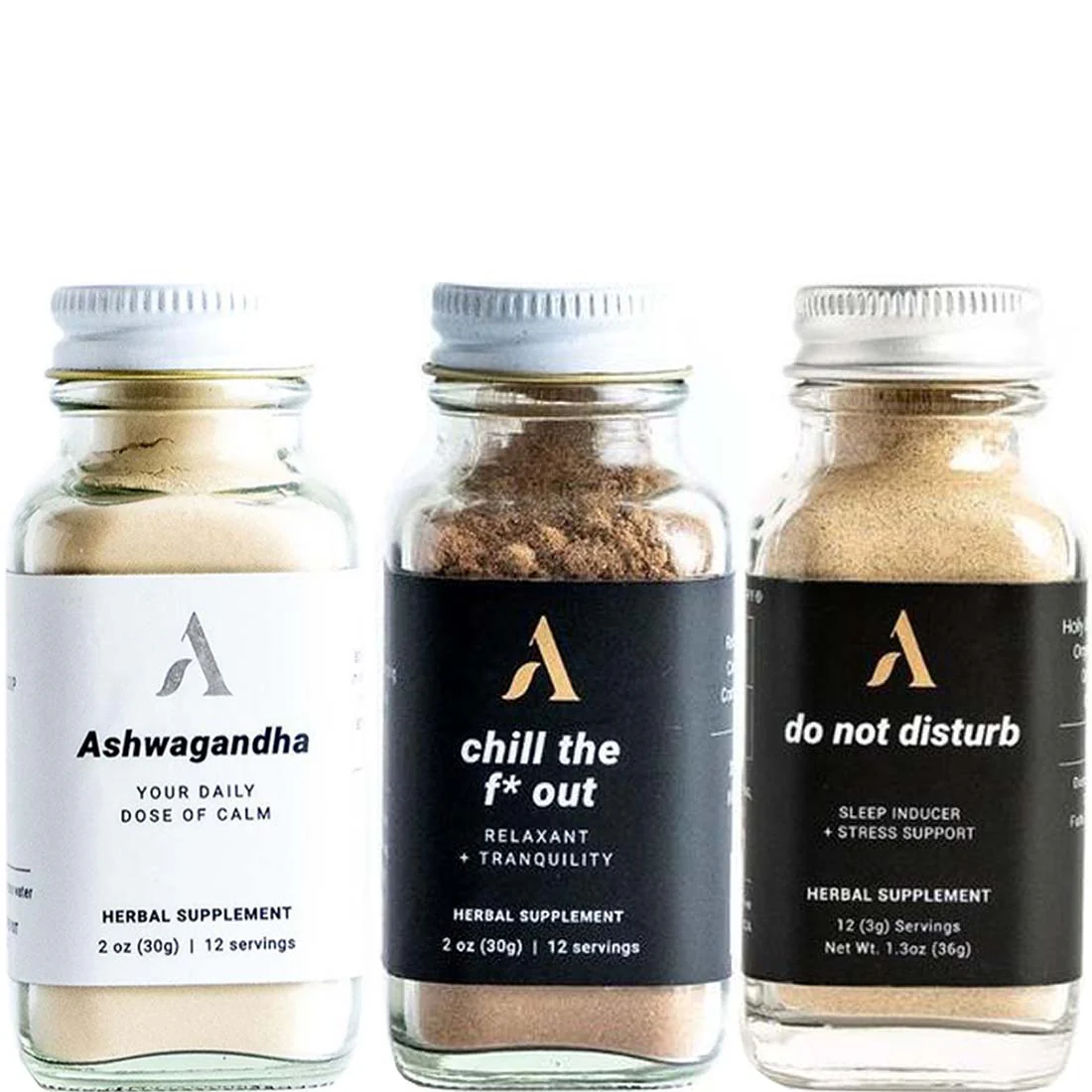Apothekary License To Chill (Boost Energy, Relieve Stress), 3 Bottles Per Set