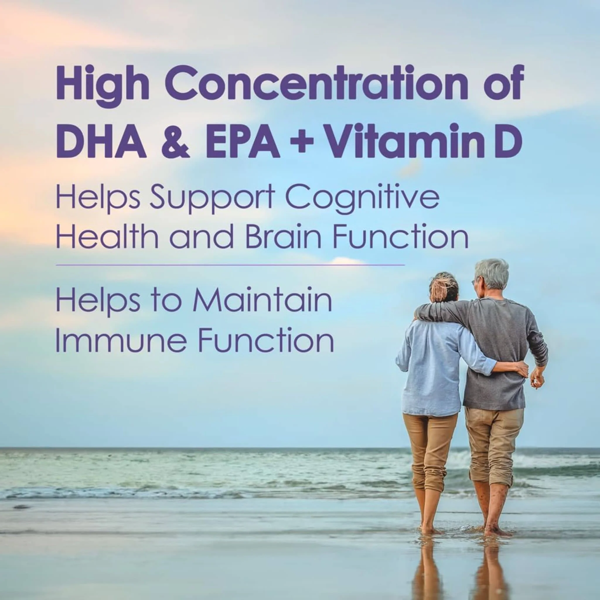 AquaOmega High DHA Omega 3 Fish Oil, 5X Extra Strength Liquid Fish Oil - Image 5