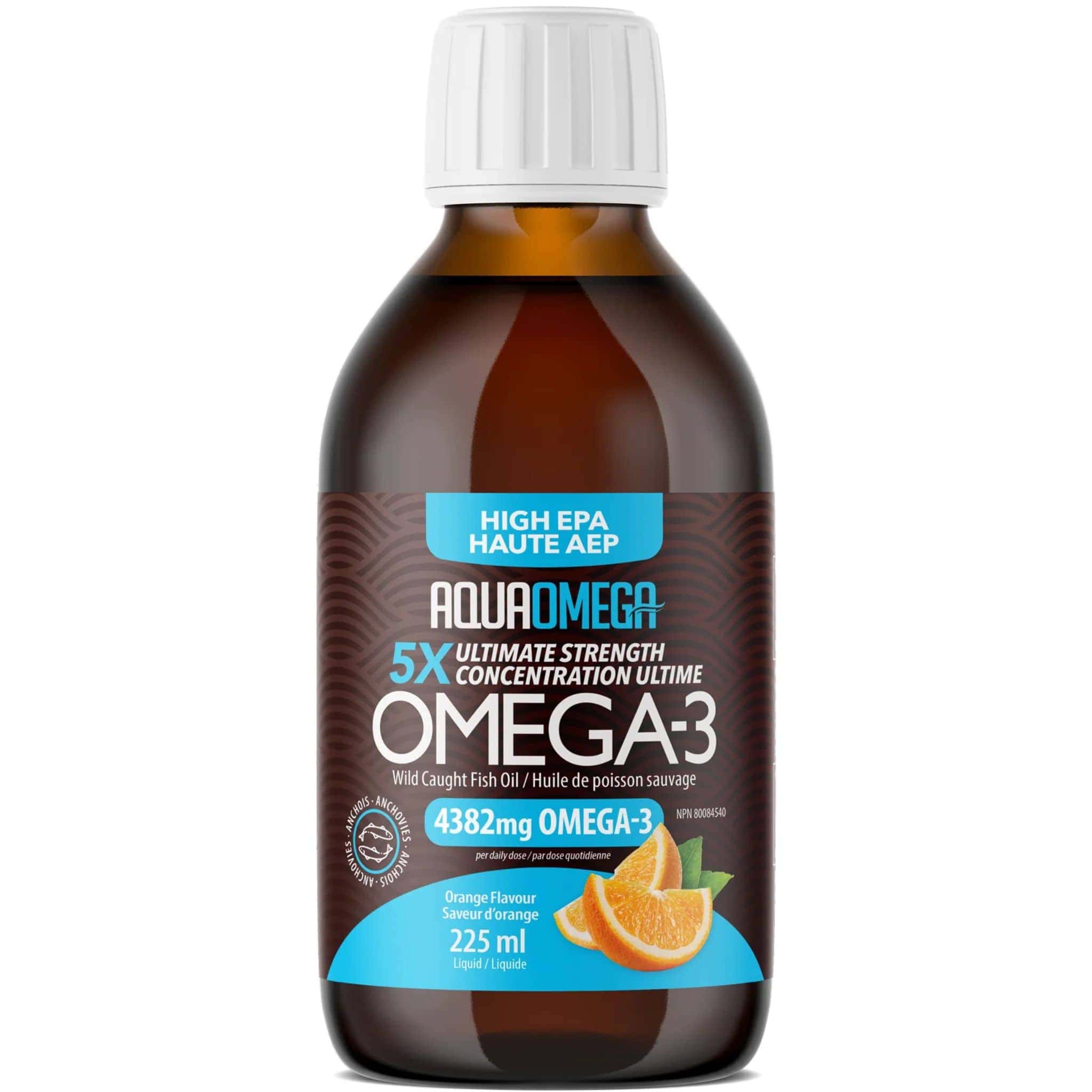 AquaOmega High EPA Omega 3 Fish Oil, 5X Extra Strength Liquid Fish Oil - Image 12