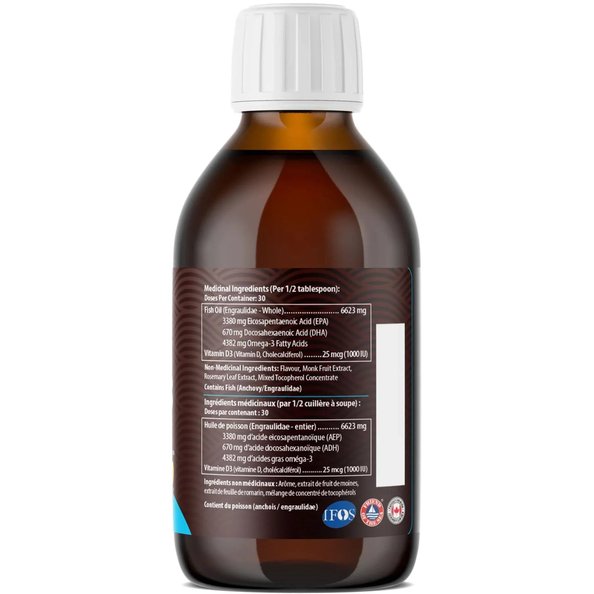 AquaOmega High EPA Omega 3 Fish Oil, 5X Extra Strength Liquid Fish Oil - Image 13