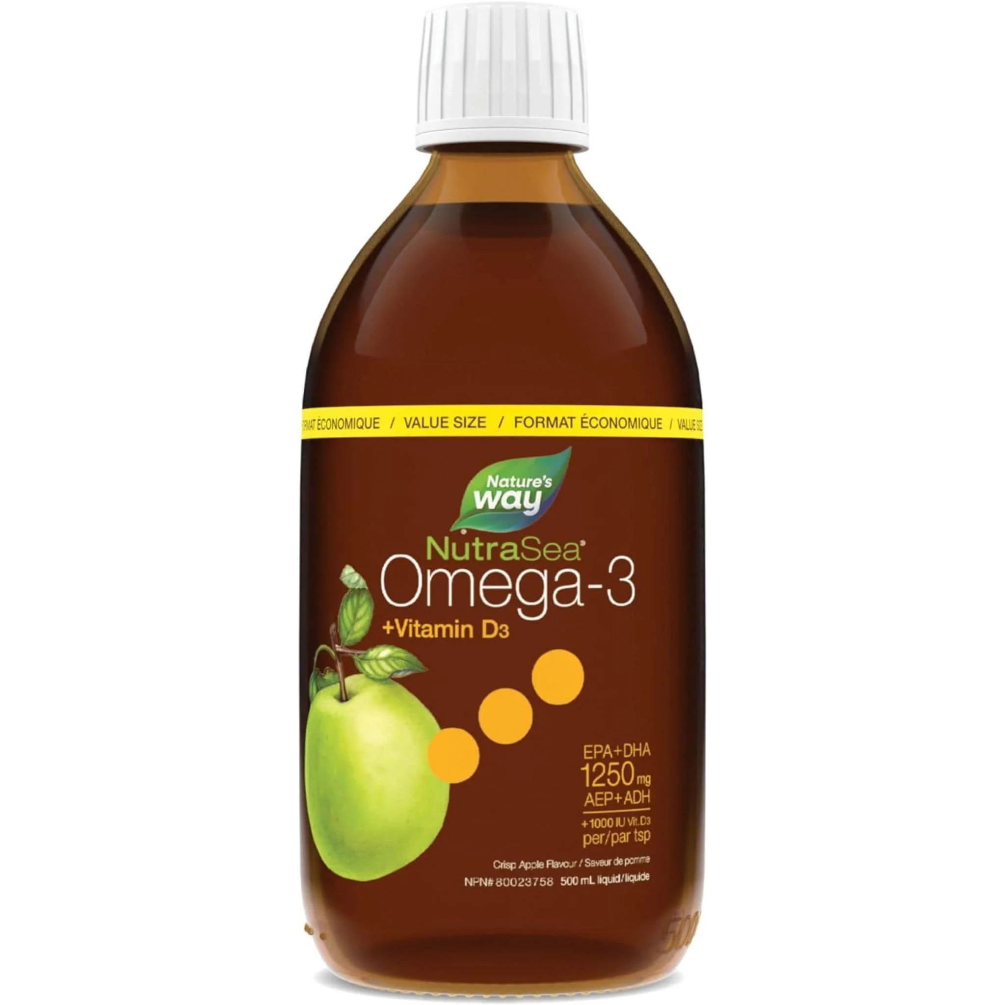 NutraSea +D Omega-3 Fish Oil Liquid - Image 3