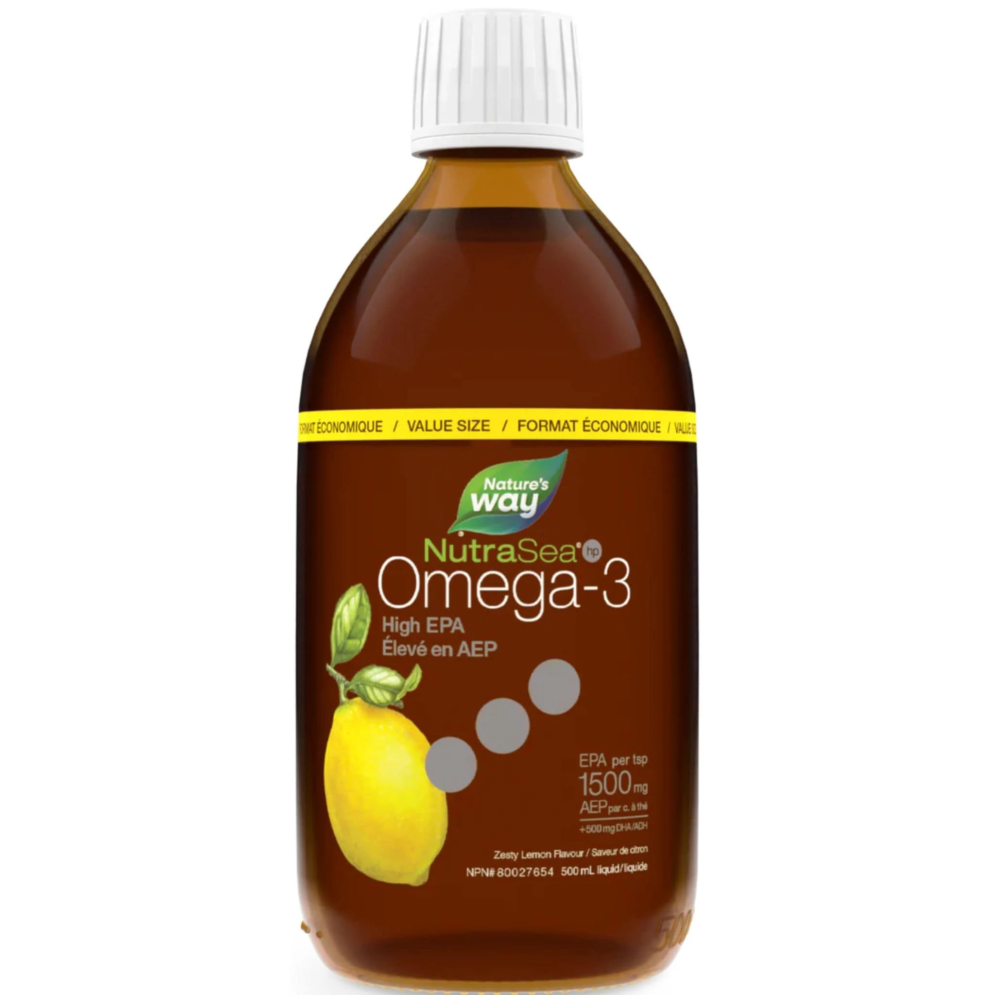 NutraSea HP Omega-3 Liquid Omega-3 High EPA Liquid - Image 3