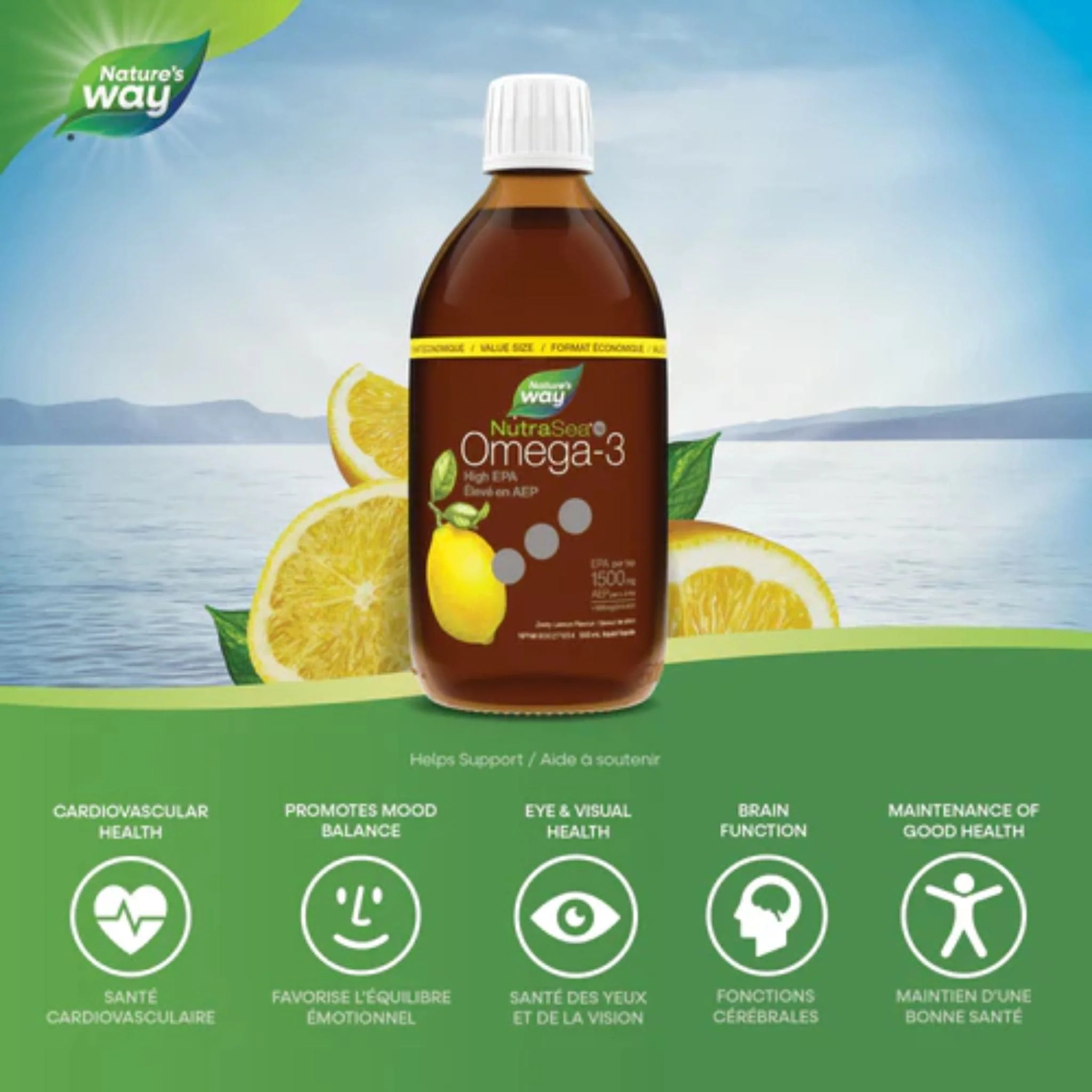 NutraSea HP Omega-3 Liquid Omega-3 High EPA Liquid - Image 5